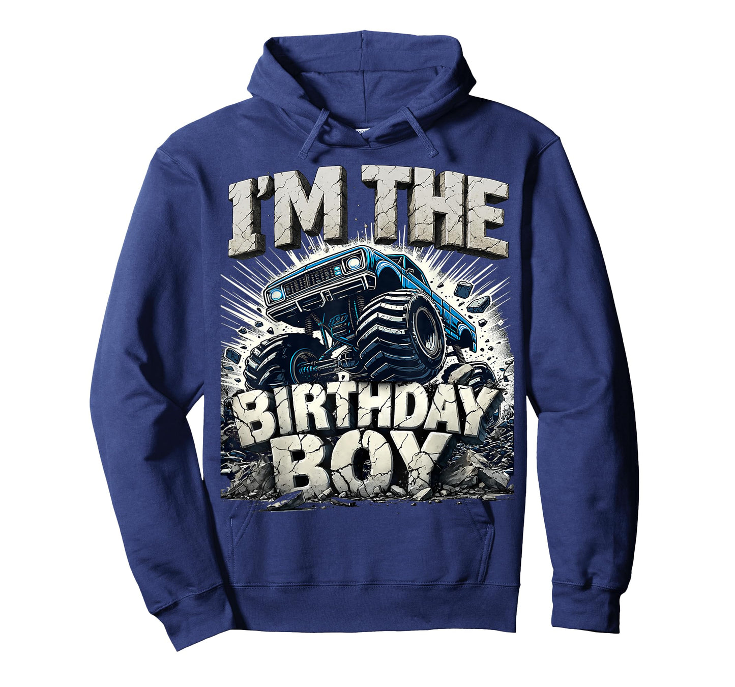 I'm The Birthday Boy Monster Truck Matching Party T-Shirt
