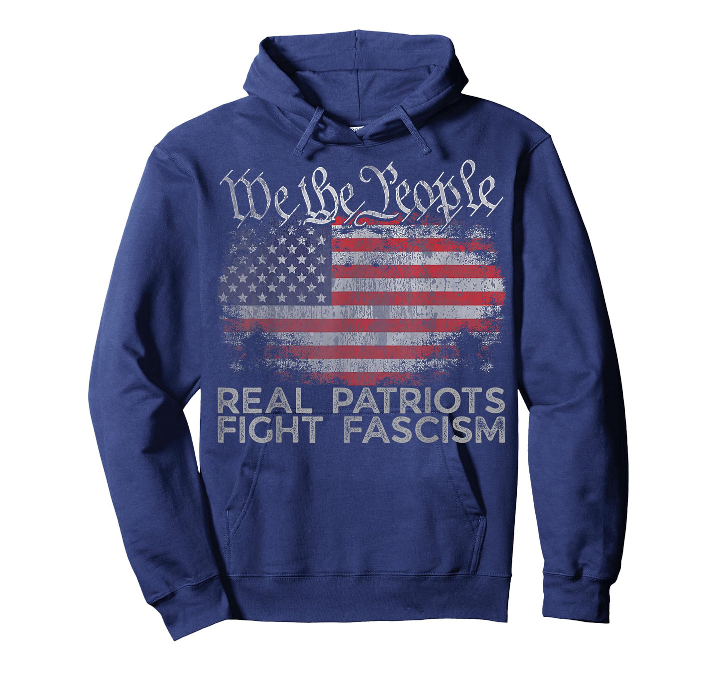 Real Patriots Fight Fascism nti Fascist Political Protest T-Shirt