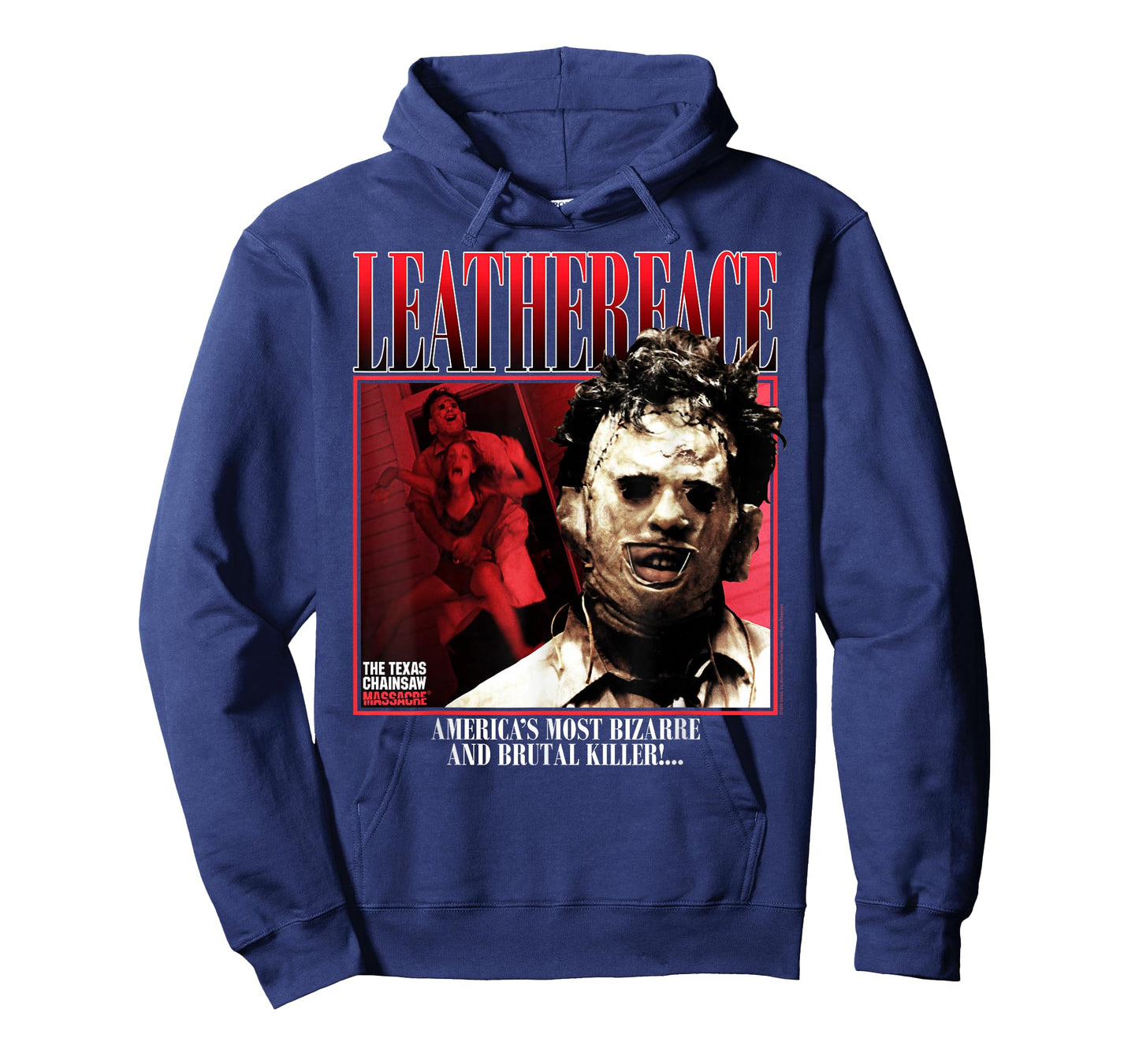 The Texas Chainsaw Massacre Leatherface 90's Style Horror T-Shirt