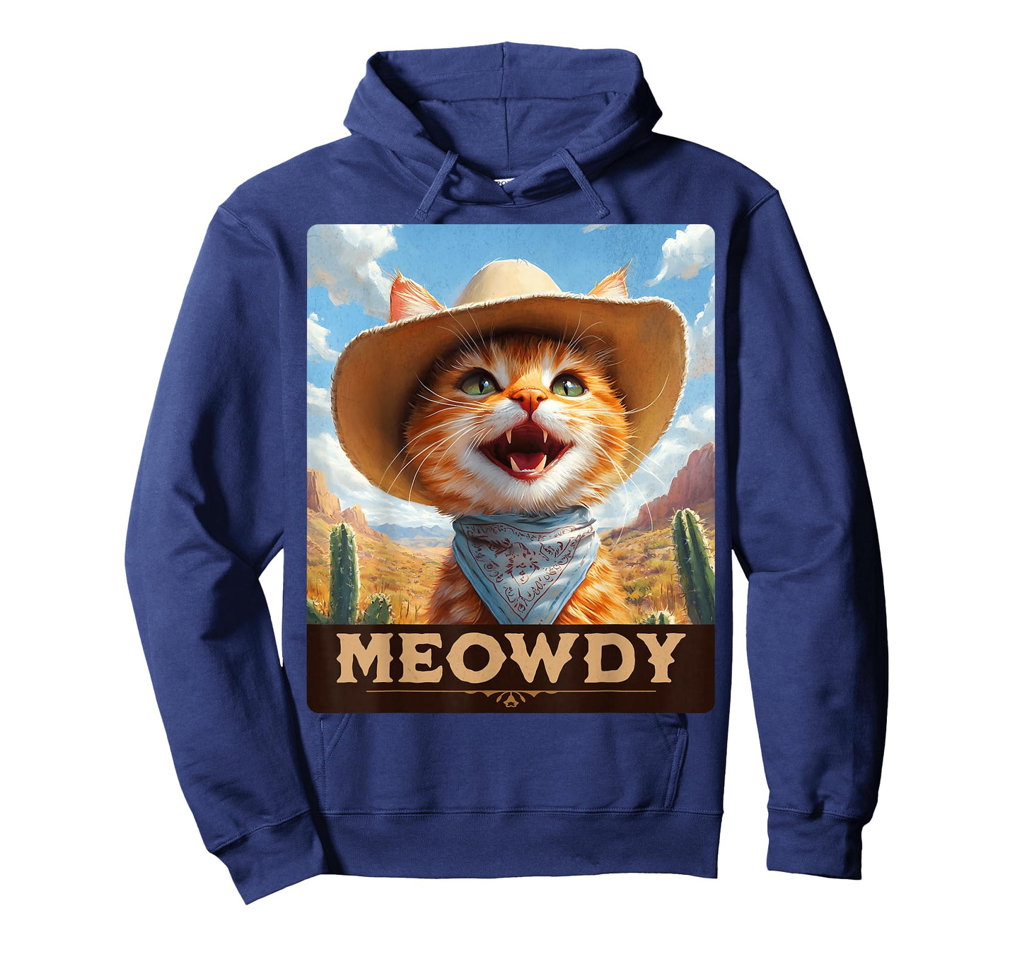 Meowdy, Cowboy: A Furry Friend in the Wild West, cat T-Shirt