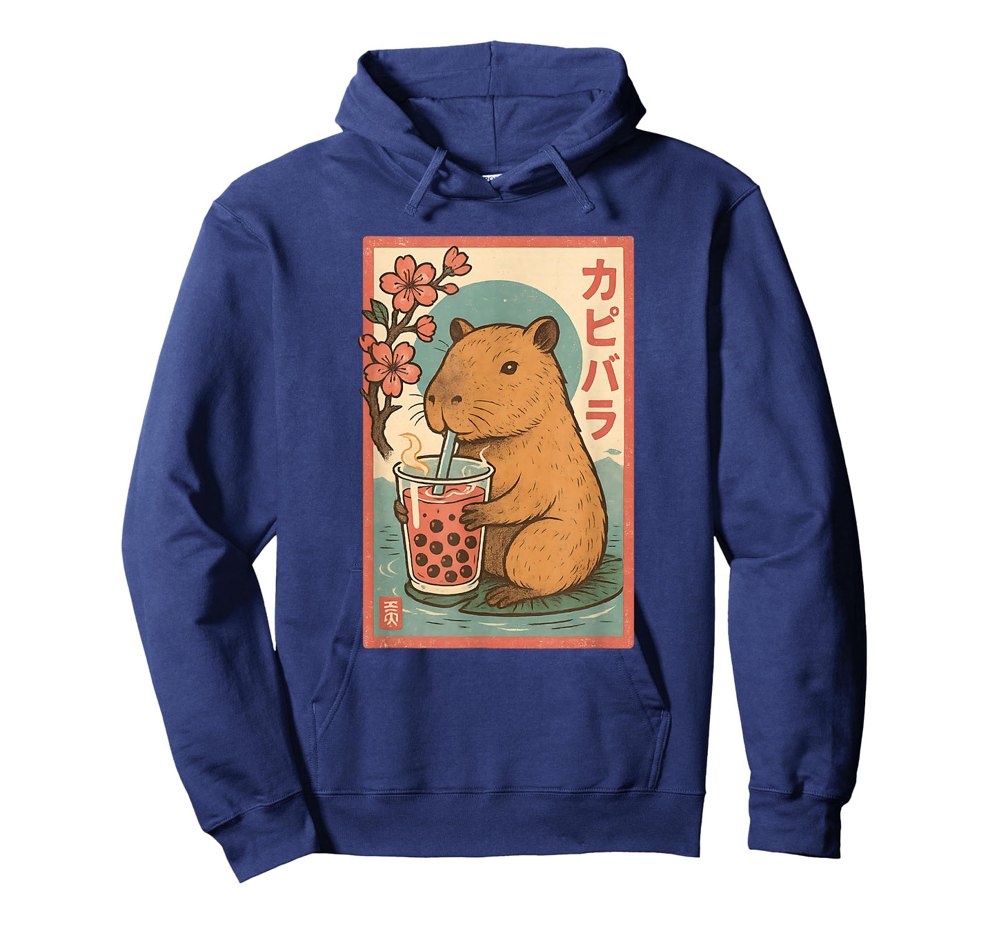Anime Capybara Graphic Tees Kawaii Japanese Vintage Capibara T-Shirt