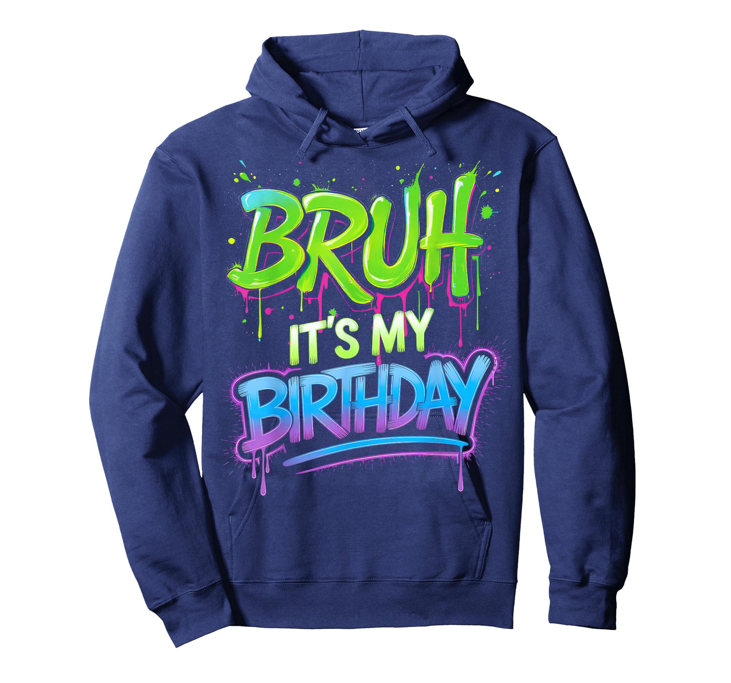 Bruh It's My Birthday Funny Birthday Boy Teen Gamer Meme T-Shirt