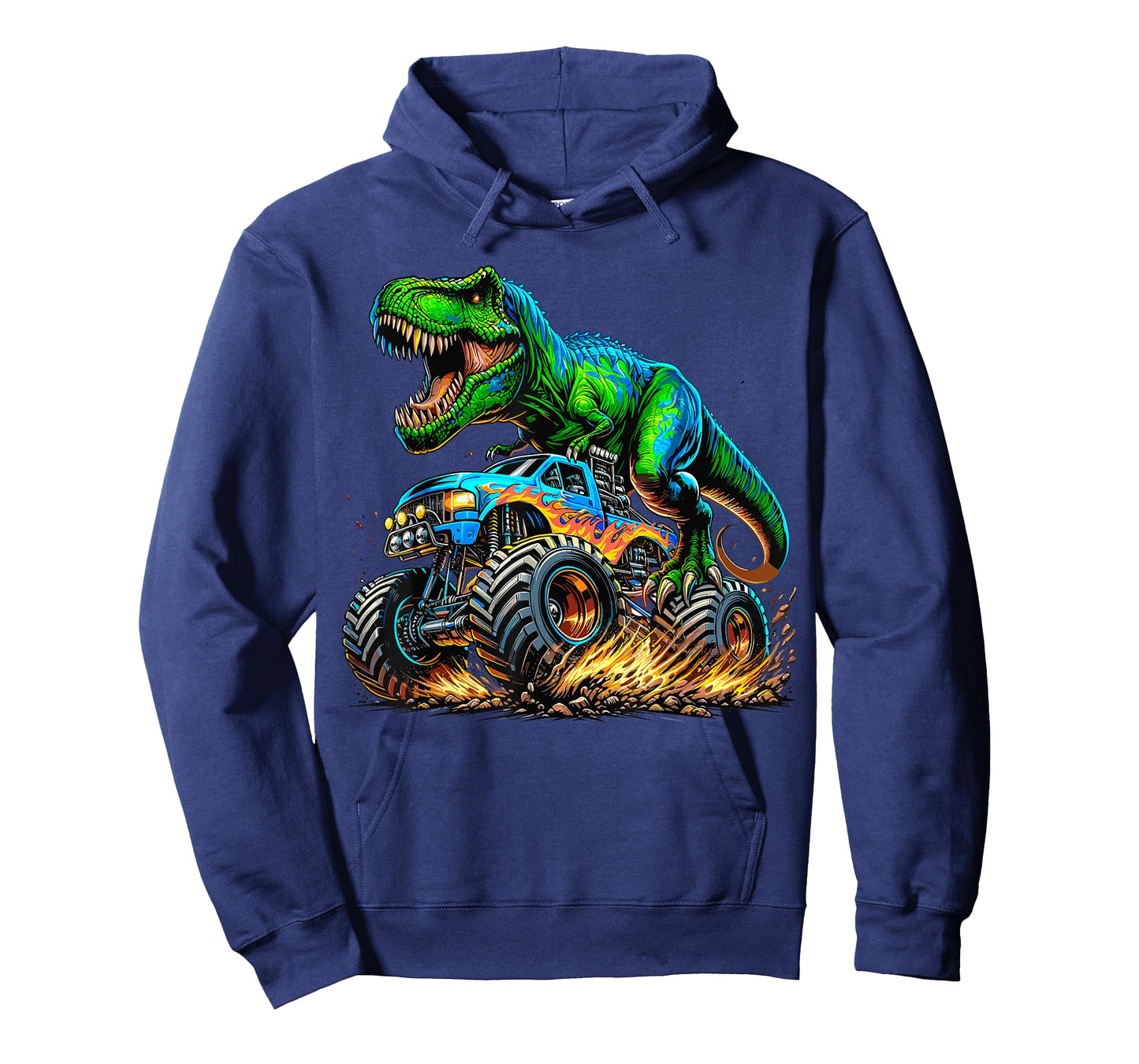 Monster Truck Dinosaur Birthday Party Monster Truck T-Shirt