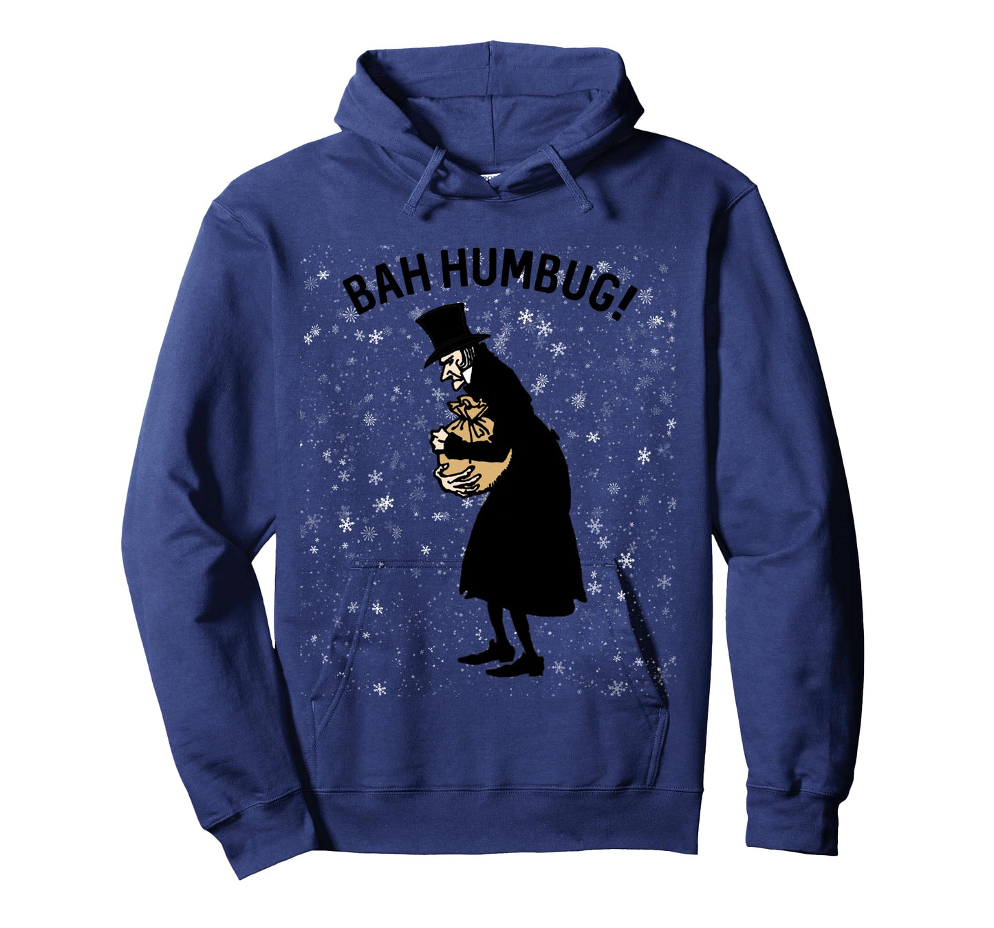 Retro Christmas Scrooge Bah Humbug Shirt-Xmas Scrooge Long Sleeve T-Shirt
