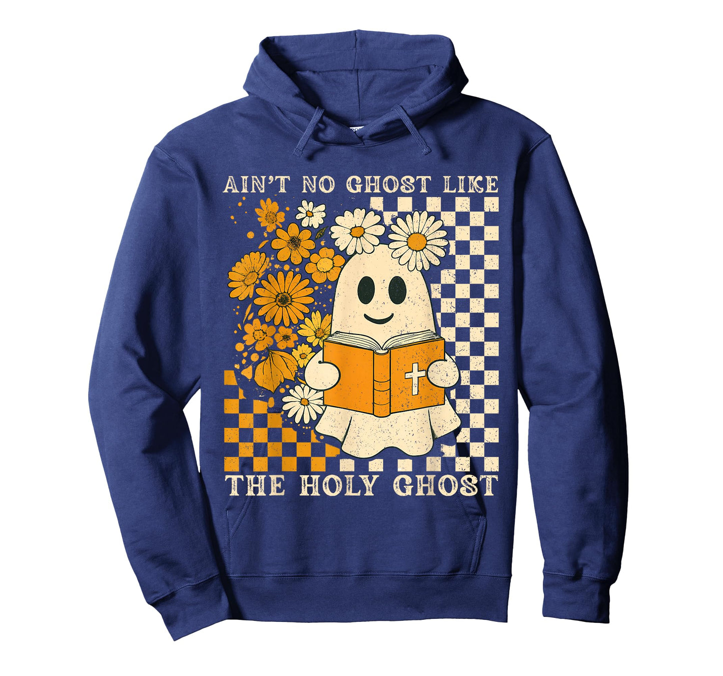 Ain't No Ghost Like Ghost Christian Floral Ghost Halloween T-Shirt