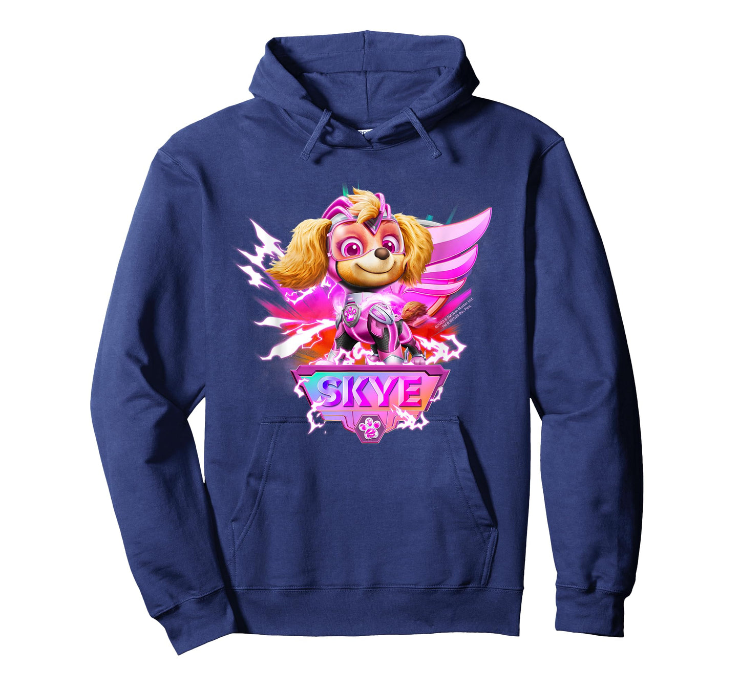 PAW Patrol: The Mighty Movie Skye Lightning Action T-Shirt