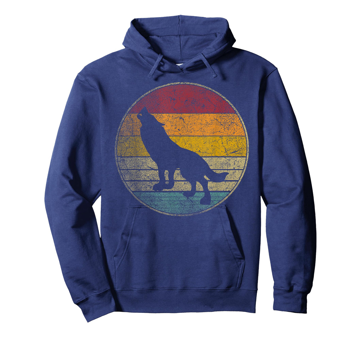 Wolf Wolves Shirt Love Sun Retro Vintage 70s 80s 90s Gift T-Shirt