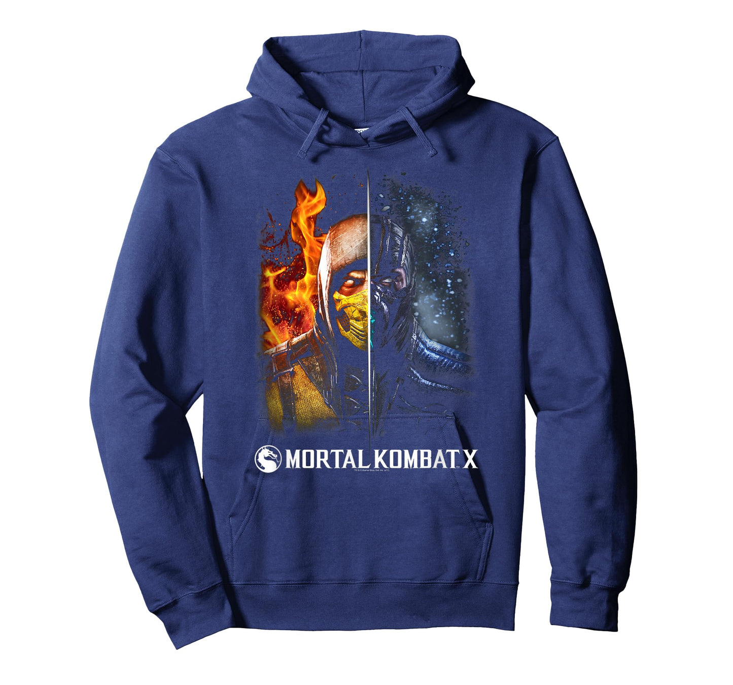 Mortal Kombat X Fire and Ice T-Shirt