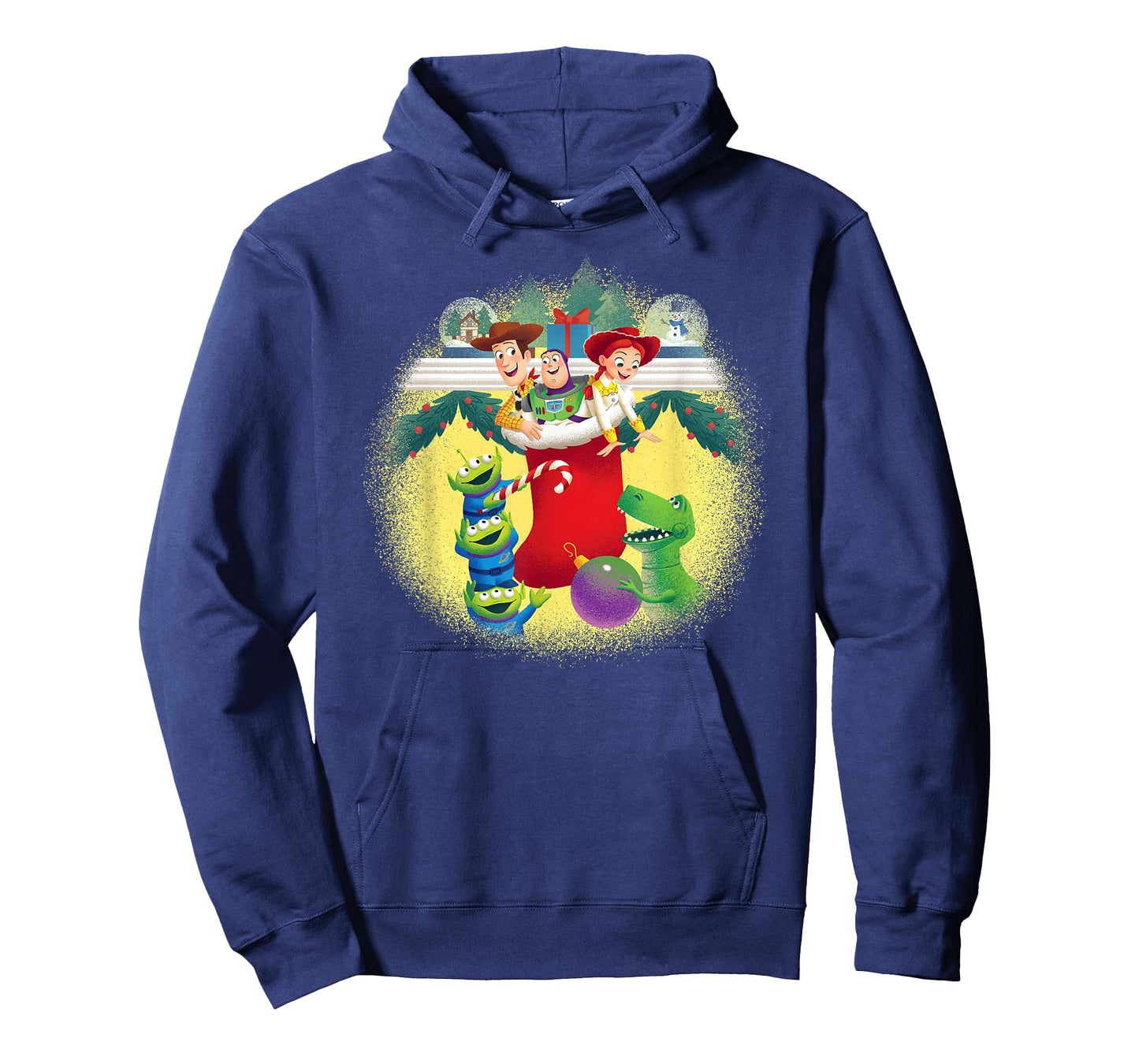 Disney PIXAR Toy Story Woody, Jessie, Buzz & Aliens Holiday T-Shirt