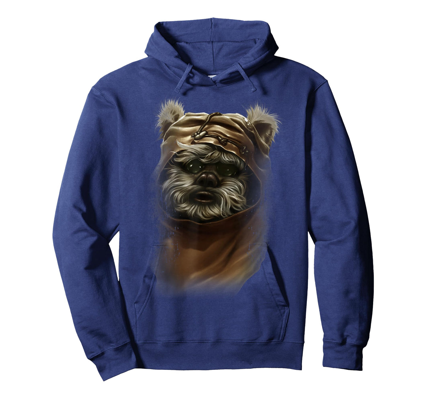 Star Wars Wicket Ewok Portrait Painting Graphic T-Shirt T-Shirt