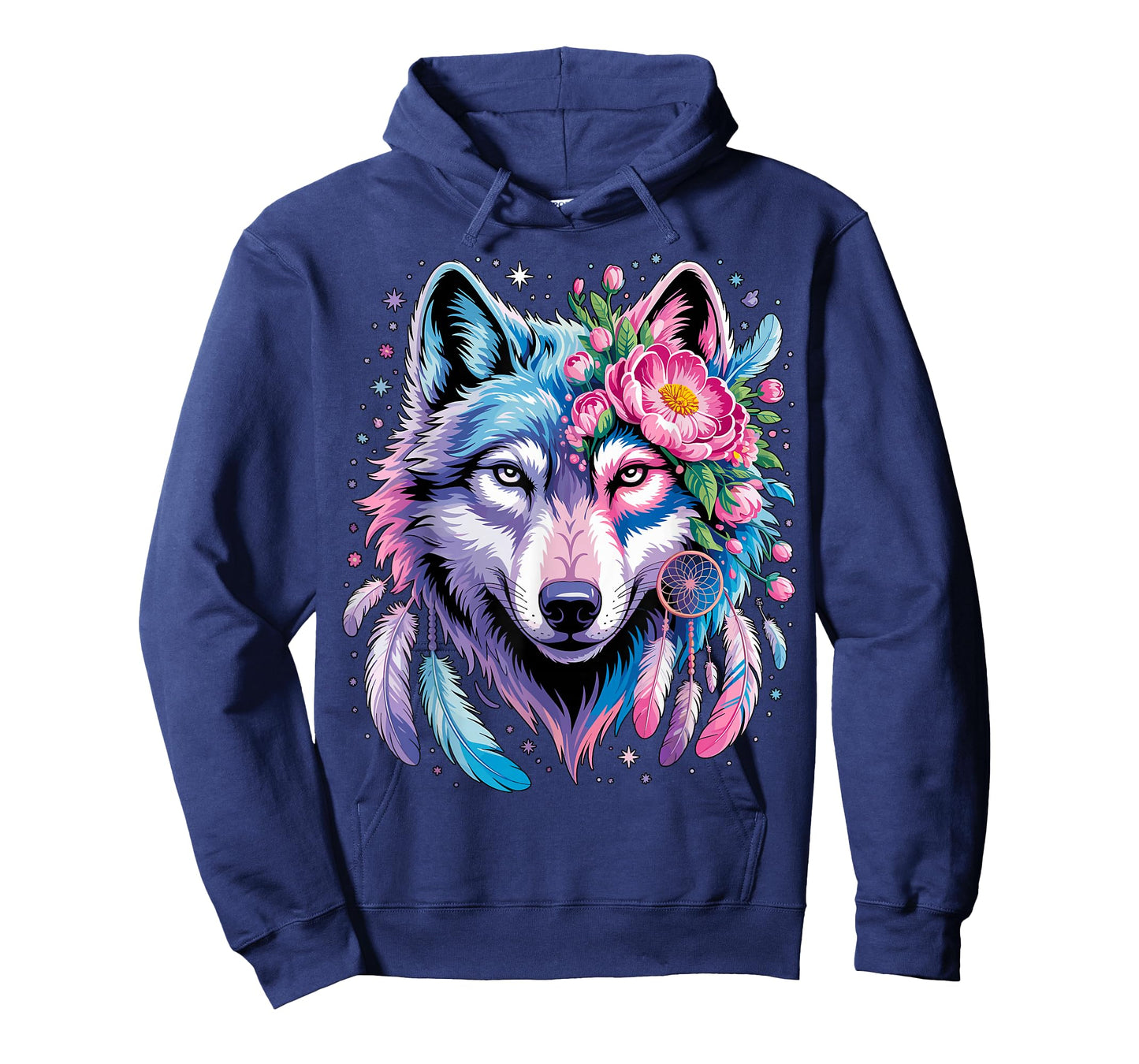 Floral Wolf T-Shirt