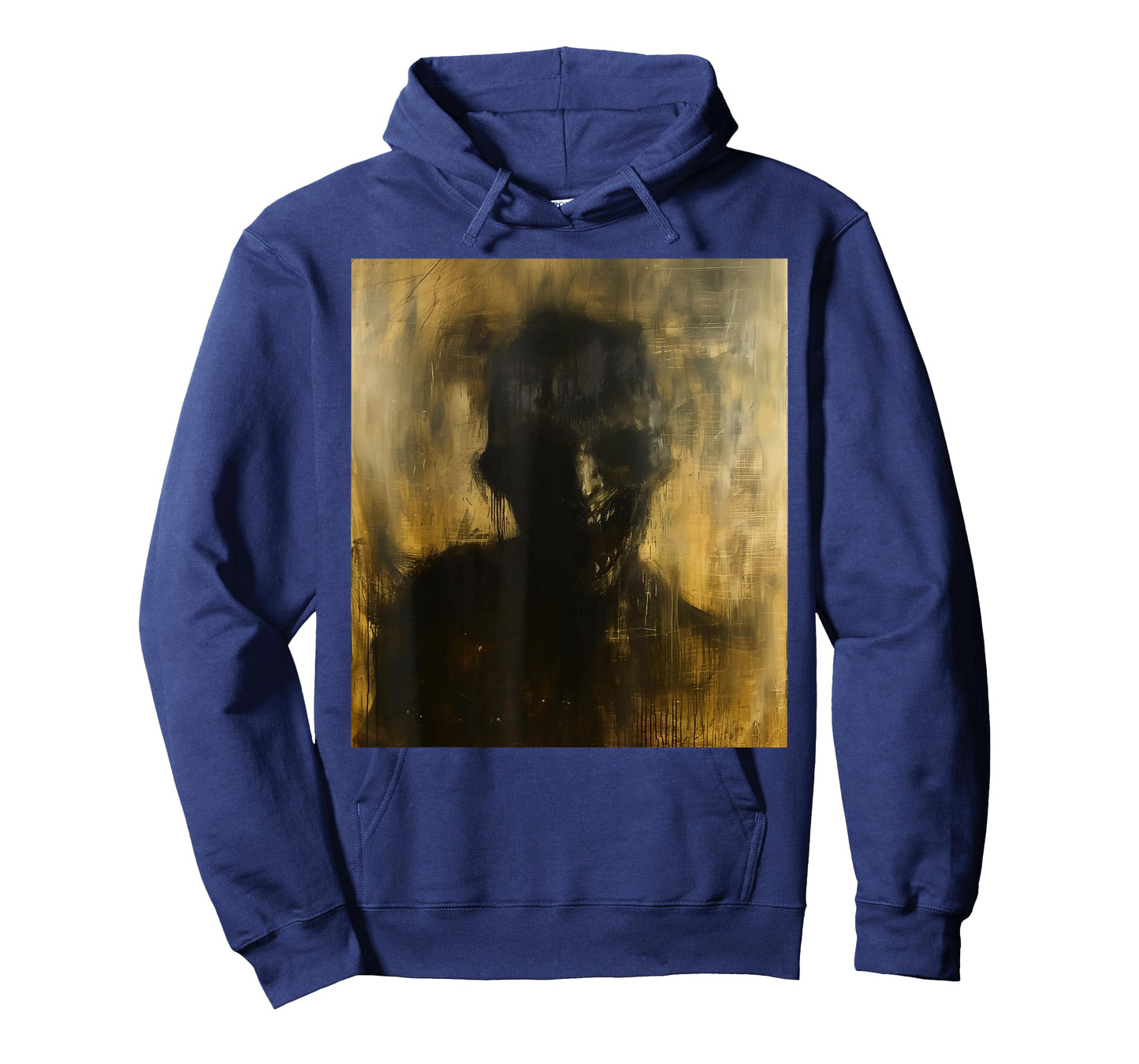 Horror Demon Skeleton Creature Creepy Hell Goth Occult Art T-Shirt