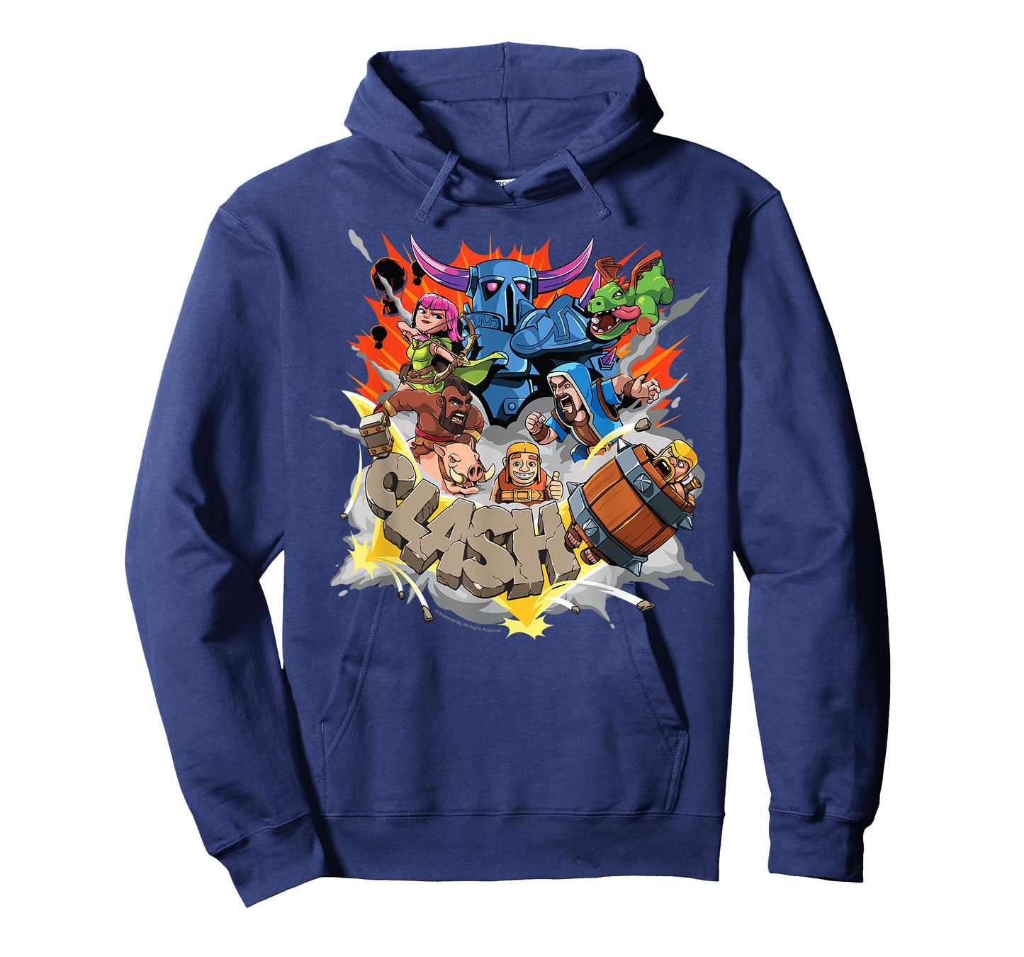 Clash of Clans Chaotic Battle Epic Group Shot T-Shirt