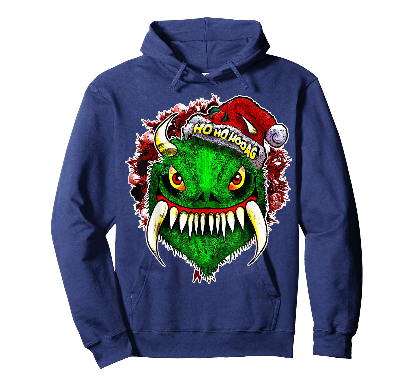 Funny Christmas Hodag Holiday Cryptid Monster Cryptozoology T-Shirt