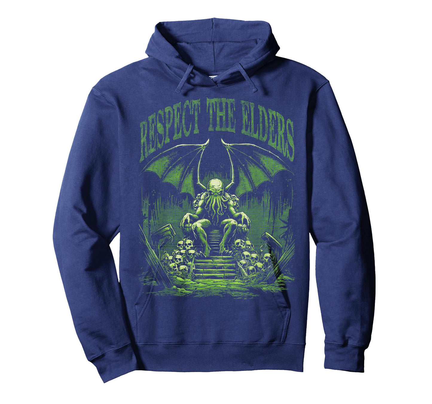 Cthulhu, Respect The Elders, Halftone Gothic Cthulhu T-Shirt