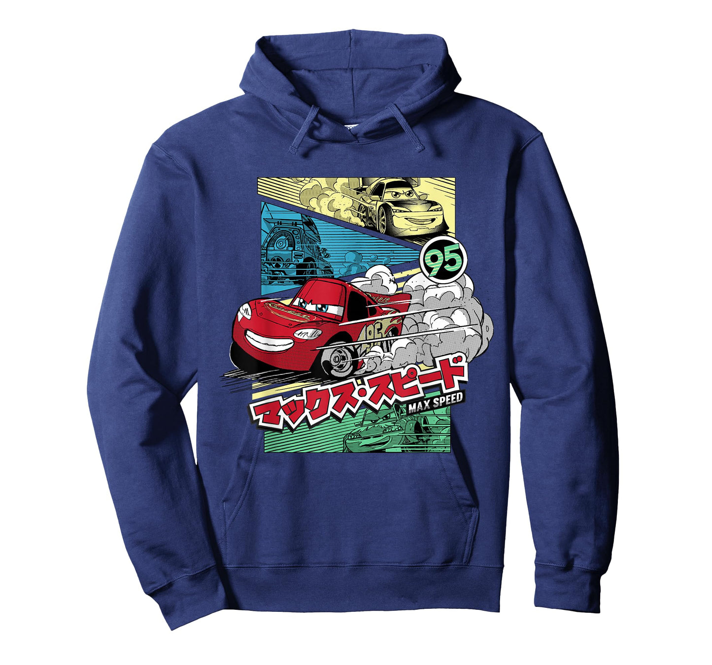 Pixar Cars Lightning McQueen 95 Max Speed Japanese T-Shirt