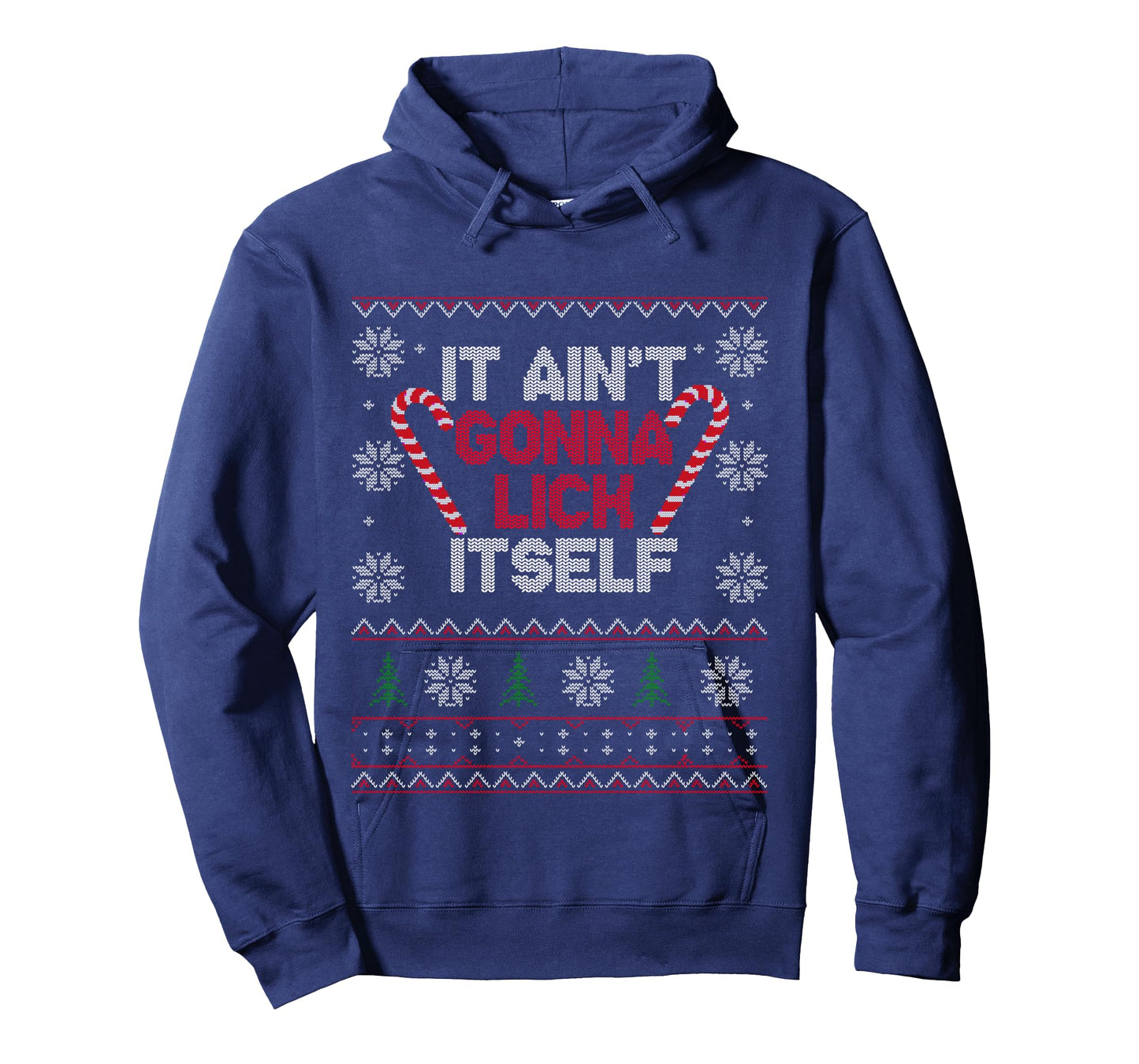 It ain't gonna lick itself T shirt Funny Christmas Tee