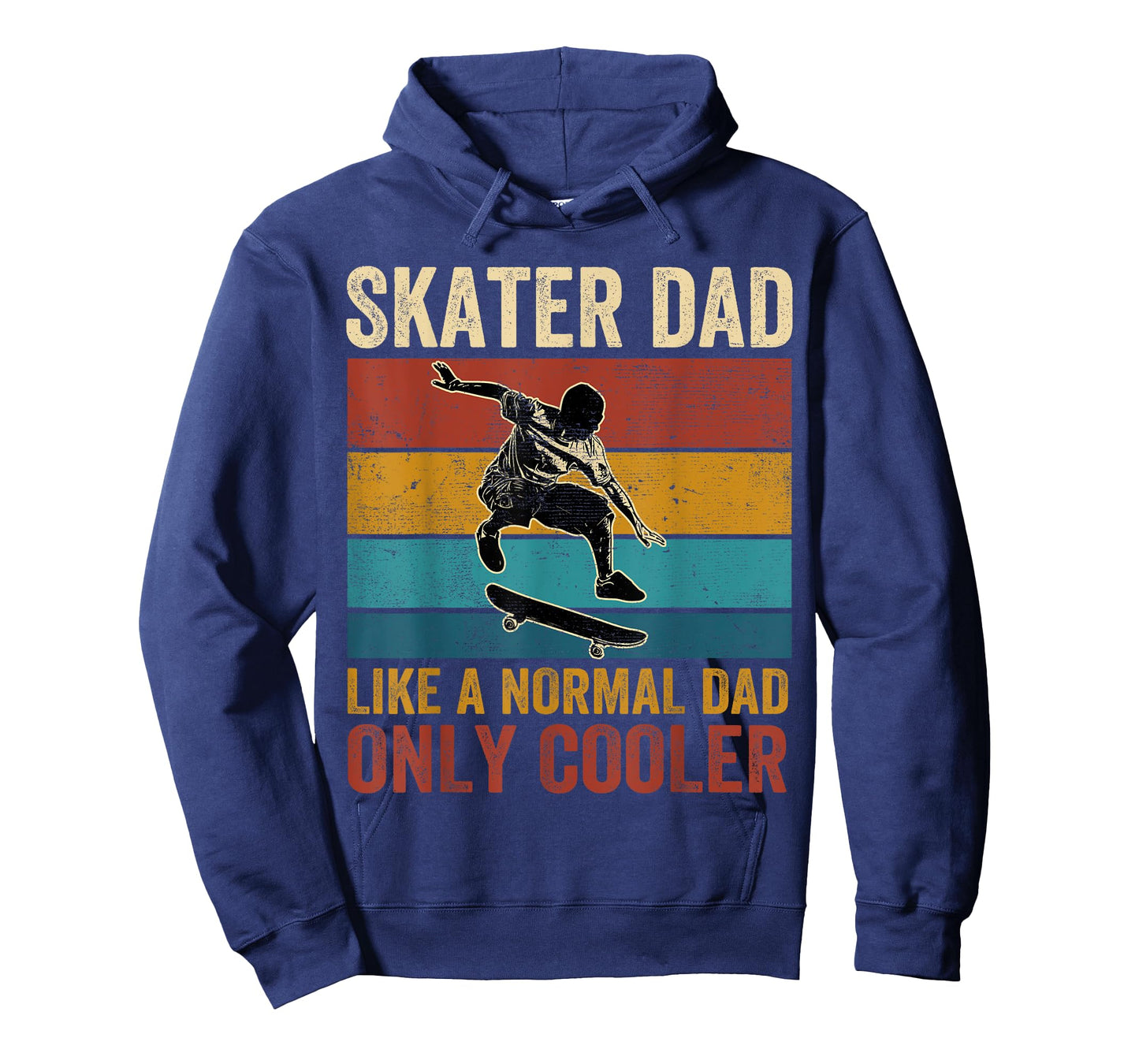 Skater Dad Like A Normal Dad Only Cooler Father's Day T-Shirt