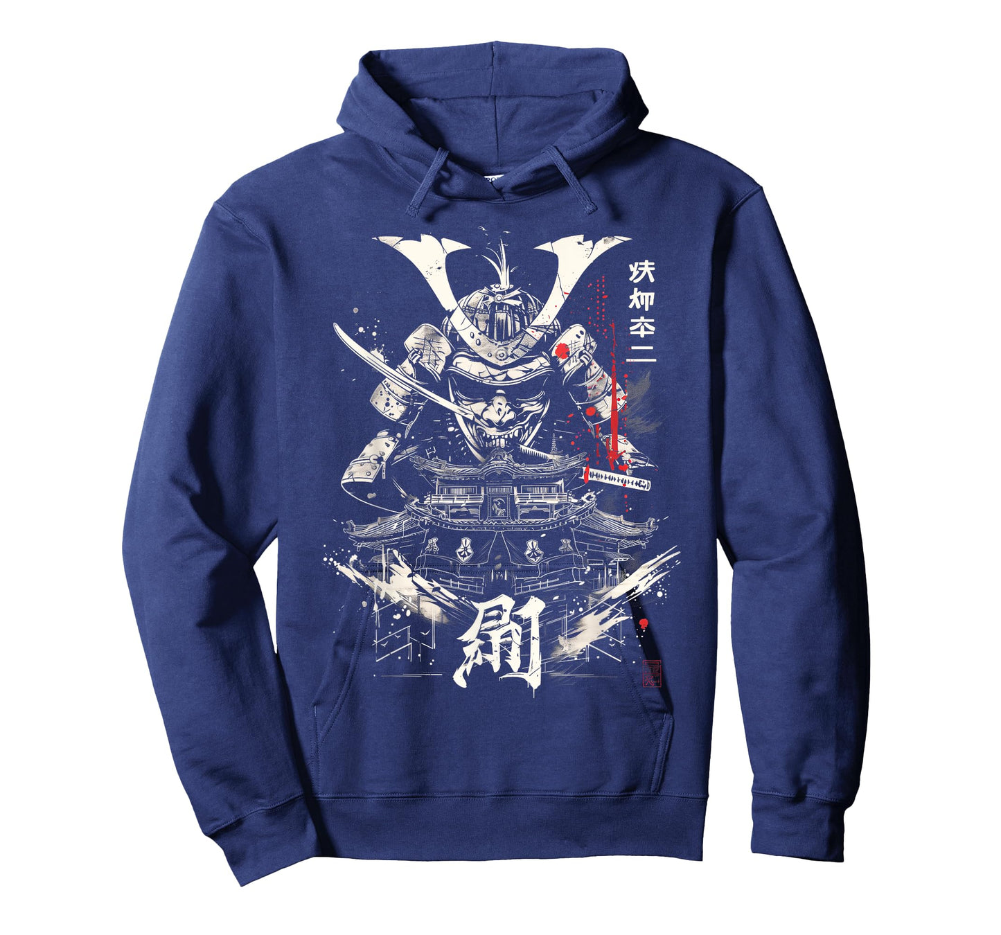Anime Japanese Goth Castle Samurai Warrior T-Shirt
