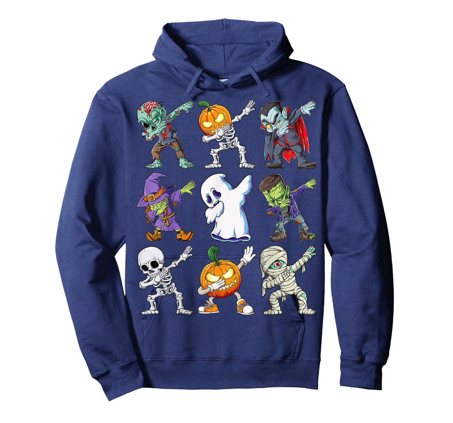 Dabbing Halloween Boys Skeleton Zombie Scary Pumpkin Mummy T-Shirt