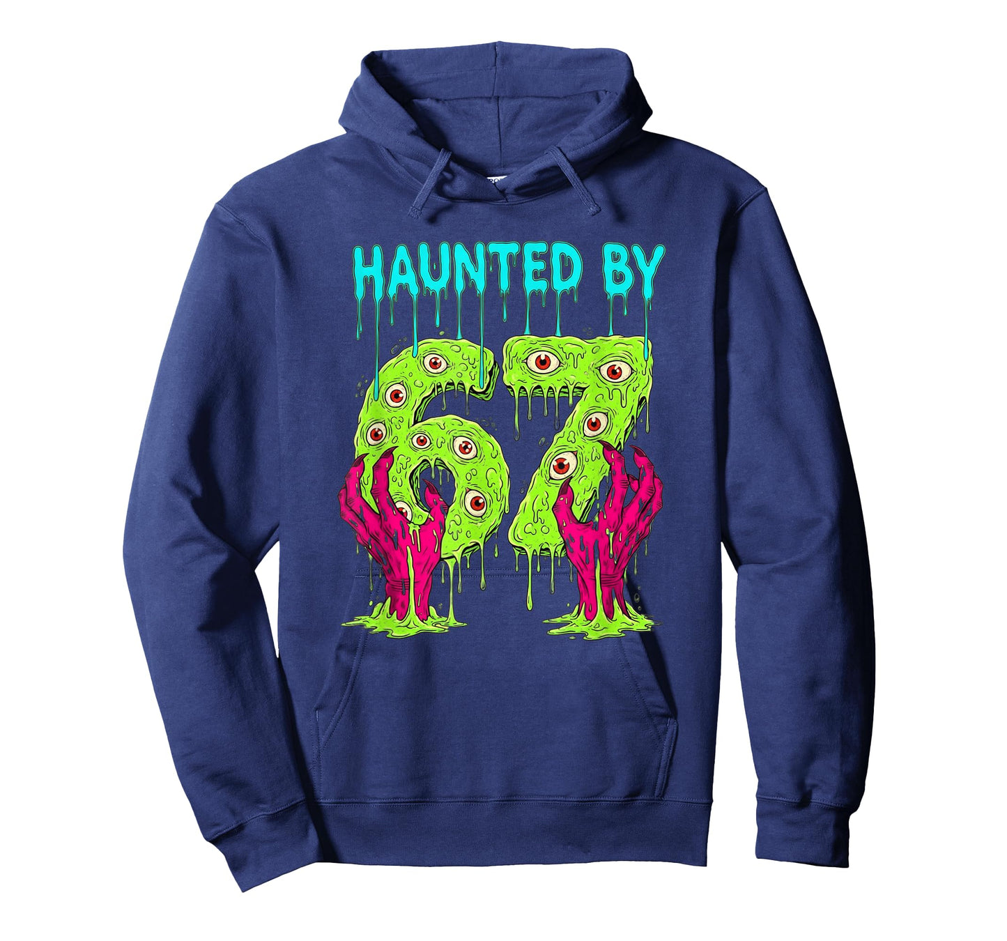 Haunted by 67 Funny Halloween Spooky Season Pumpkin Ghost 67 T-Shirt