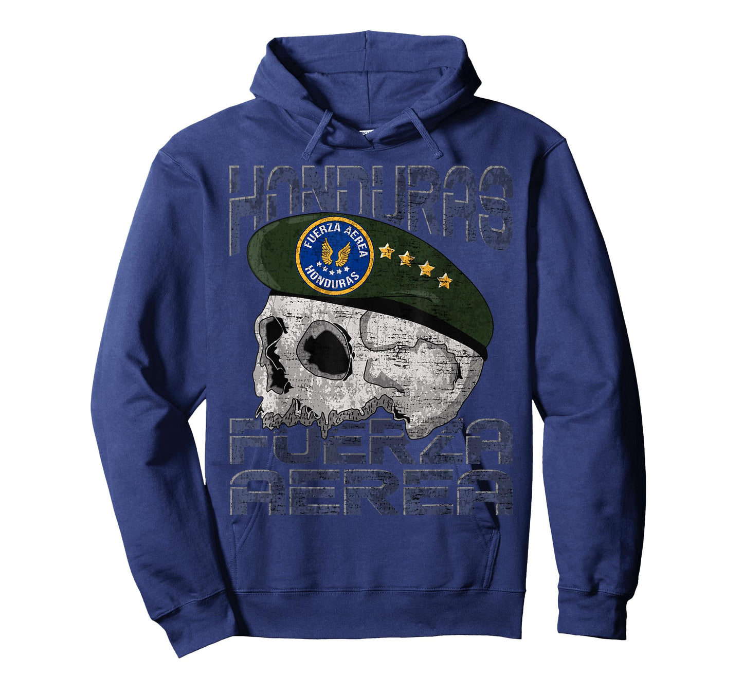 Honduran Air Force Honduras Army Skull Patriot T-Shirt