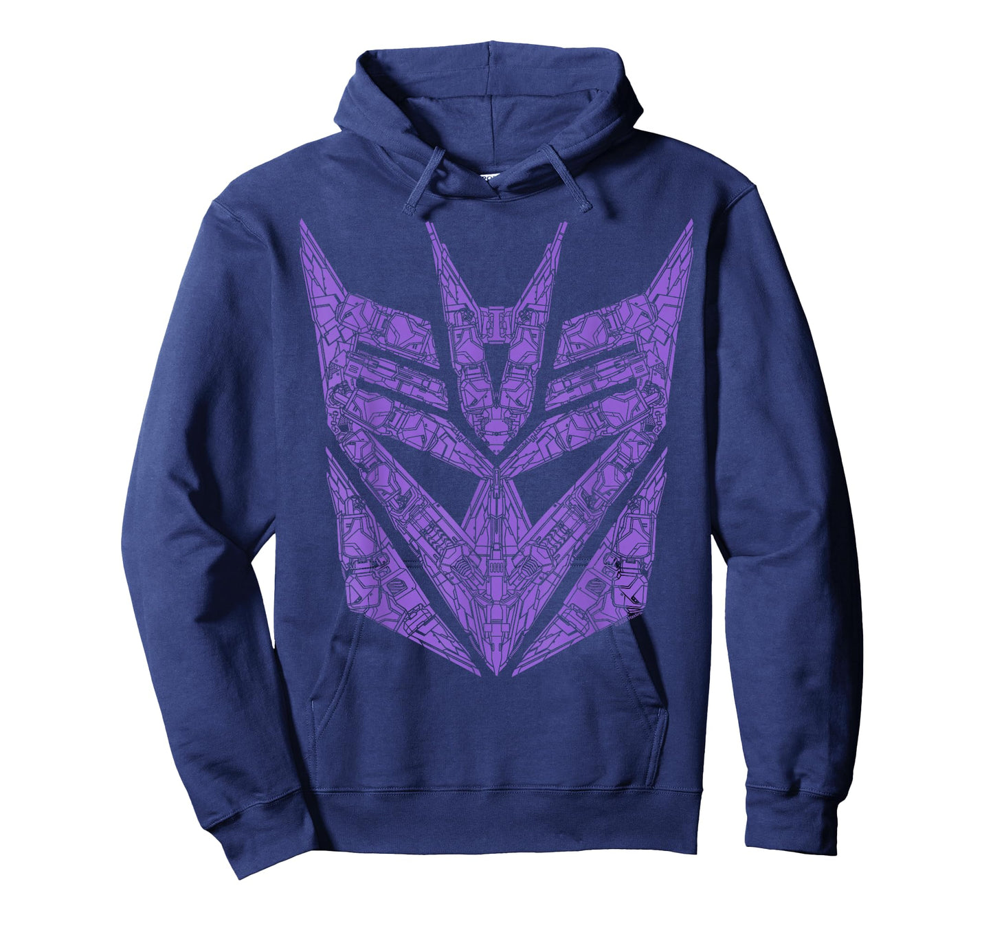 Transformers Decepticons Purple Icon Filled Logo T-Shirt