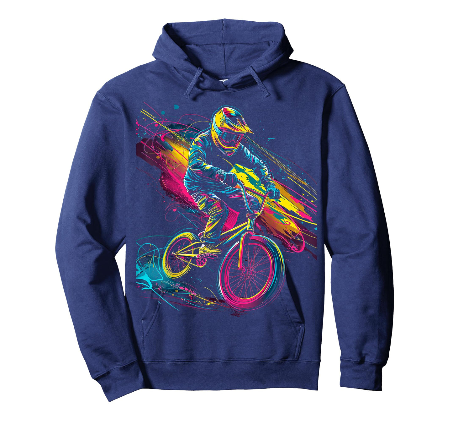 BMX Dirt Neon T-Shirt
