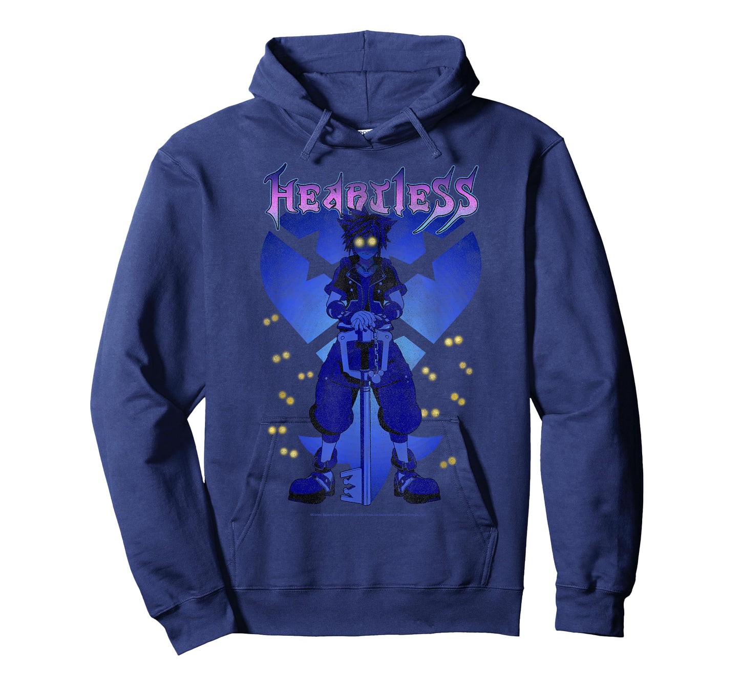 Disney Kingdom Hearts Sora Nouveau Heartless Poster T-Shirt