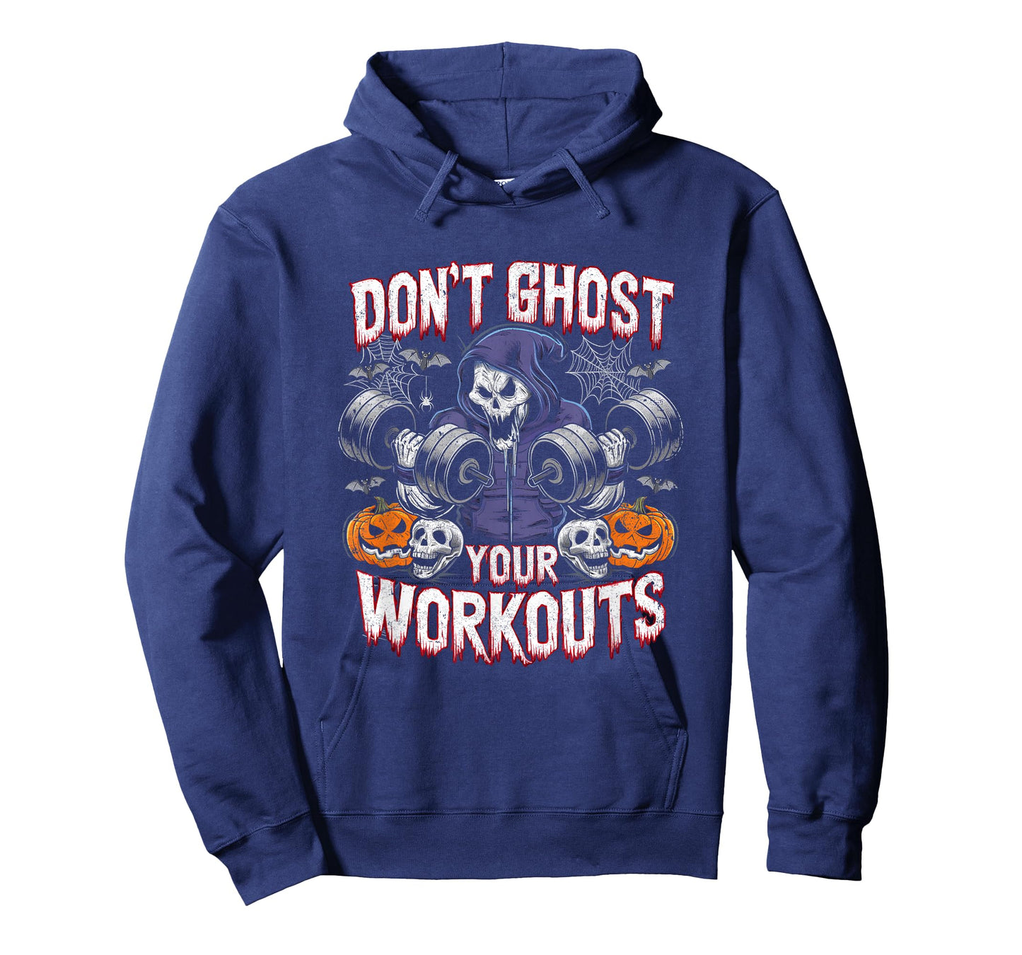 Halloween Gym Don't Ghost Your Workouts Halloween Workout T-Shirt