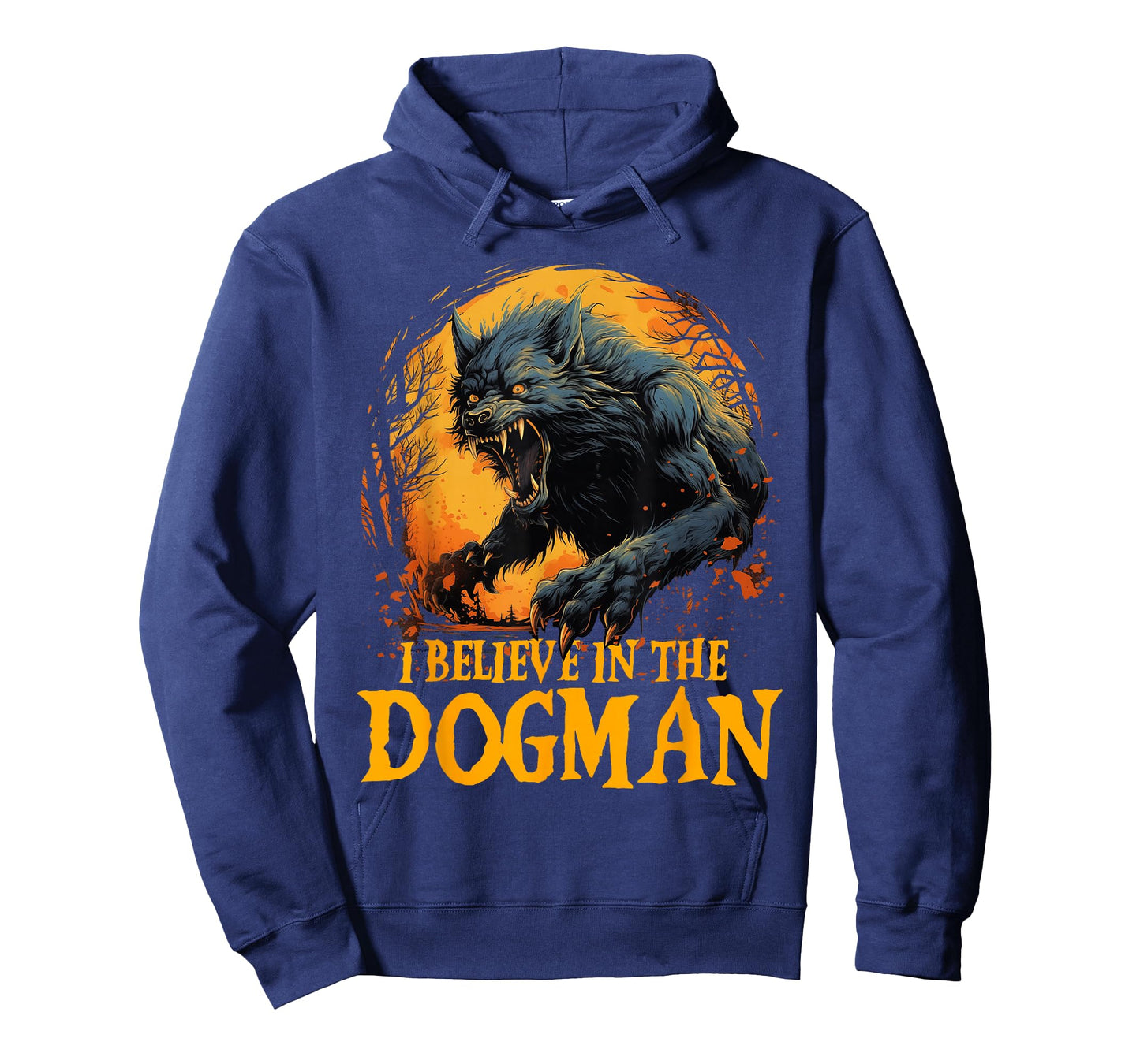 I Believe in the Dogman Michigan Cryptid LBL Cryptozoology T-Shirt