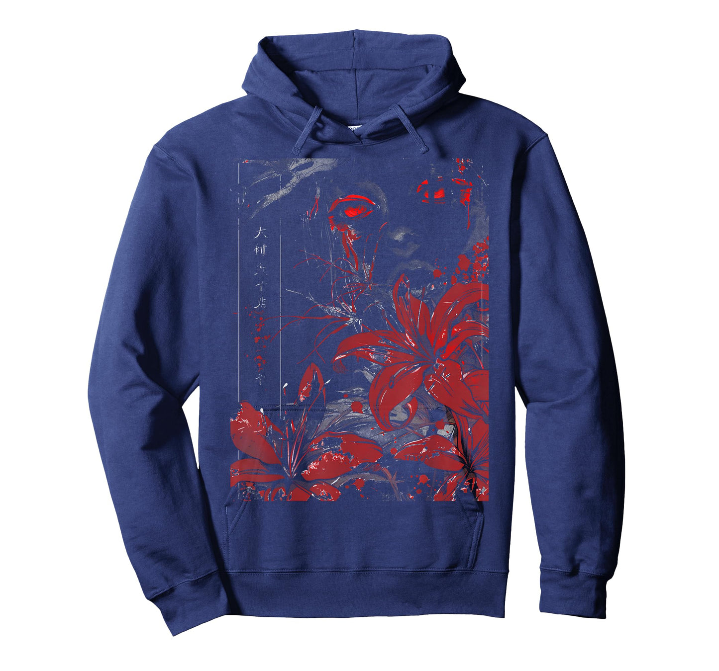 Anime Goth Sad Japanese Abstract Art Elegance Beauty T-Shirt