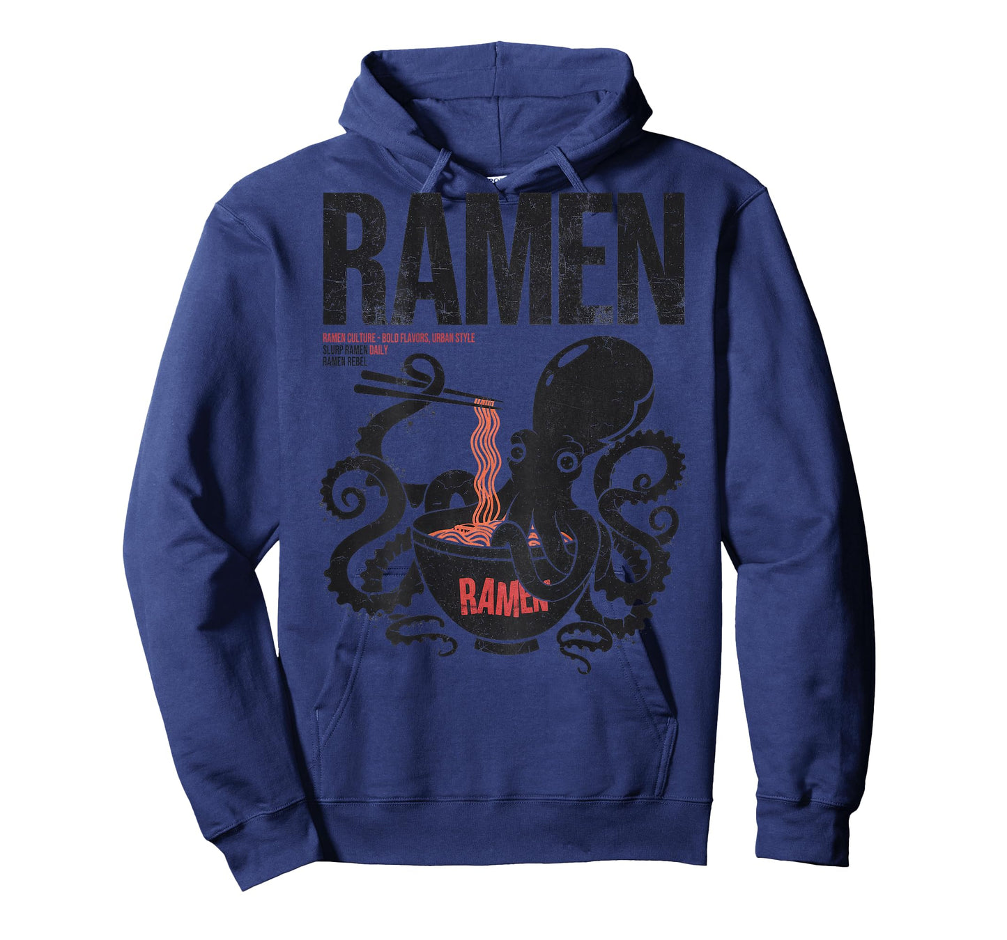 Ramen Anime Manga Kawaii Otaku Style Back Print Streetwear T-Shirt