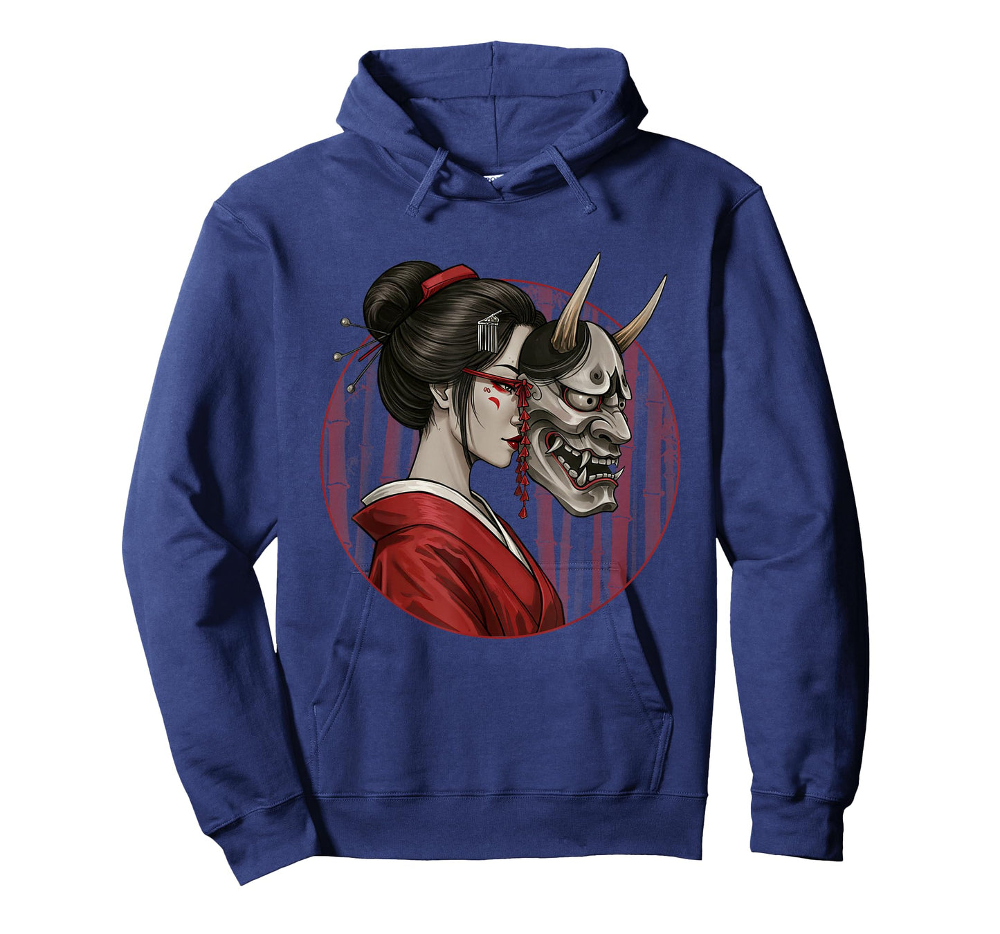 Geisha Hannya Noh mask Oni Aesthetics Japanese graphics T-Shirt