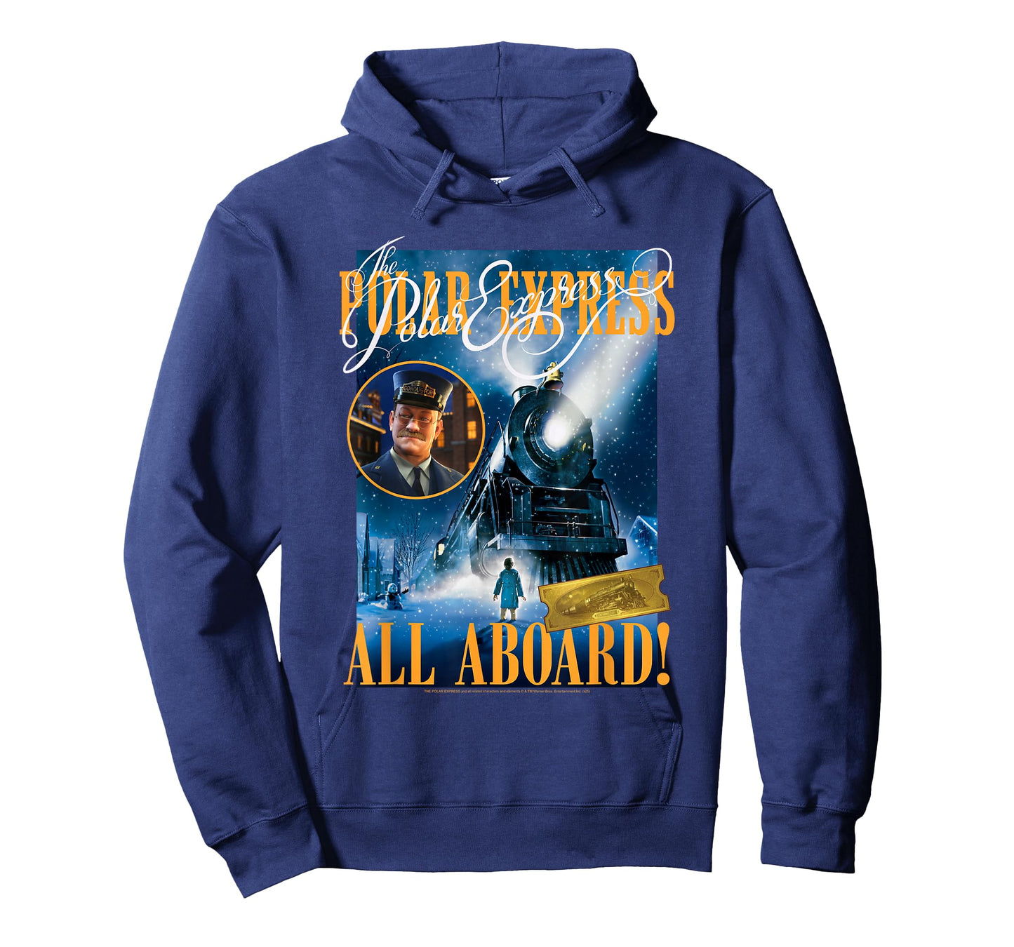 Polar Express All Aboard Collage Christmas Holiday T-Shirt