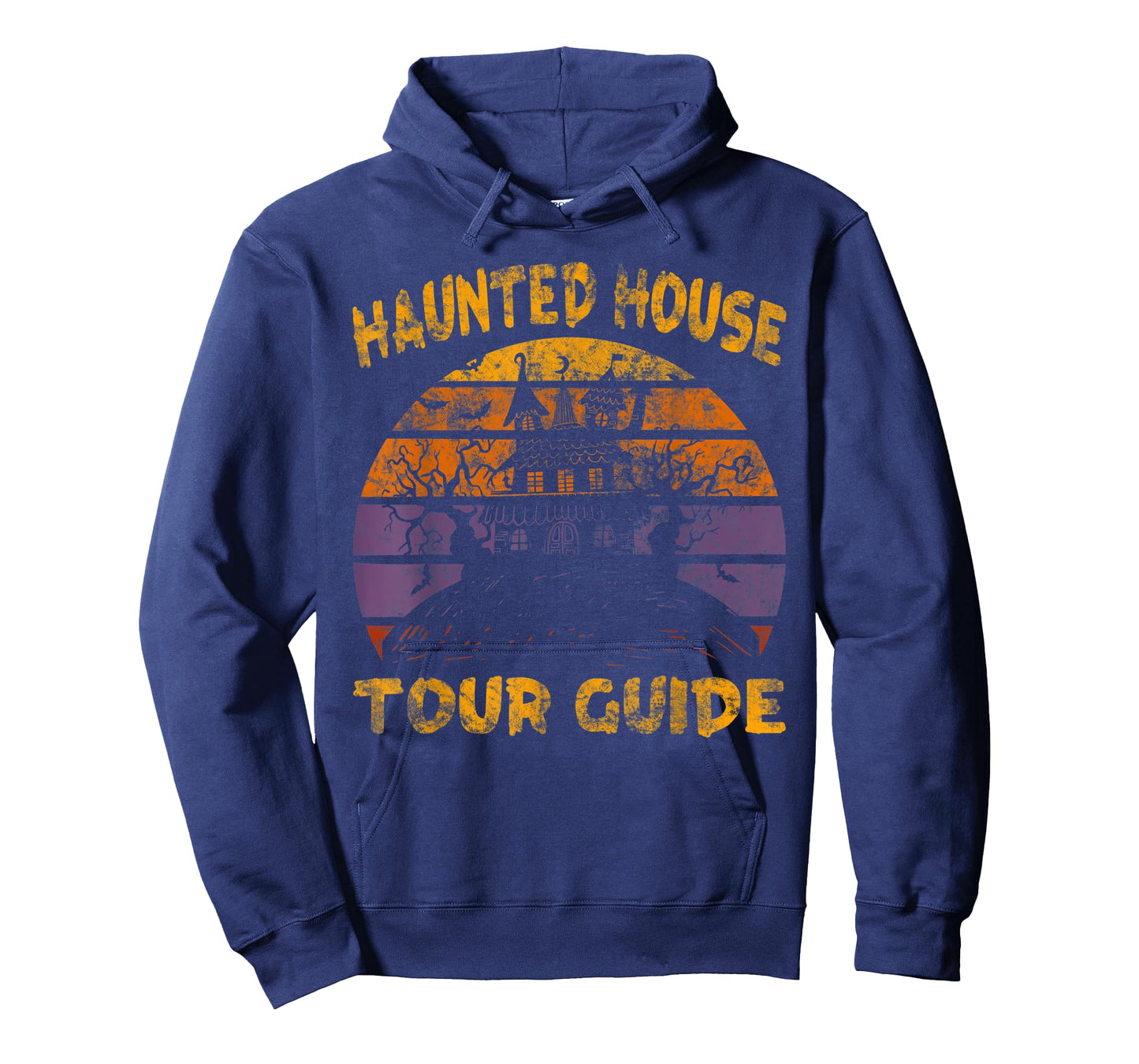 Vintage Haunted House Tour Guide Funny Retro T-Shirt