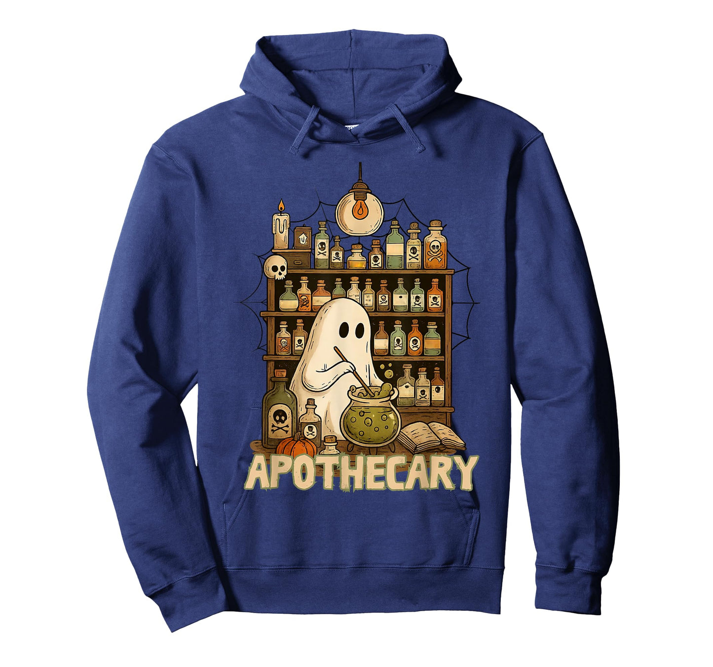 Halloween Cute Ghost Pharmacy Tech Apothecary Witch Mystical T-Shirt