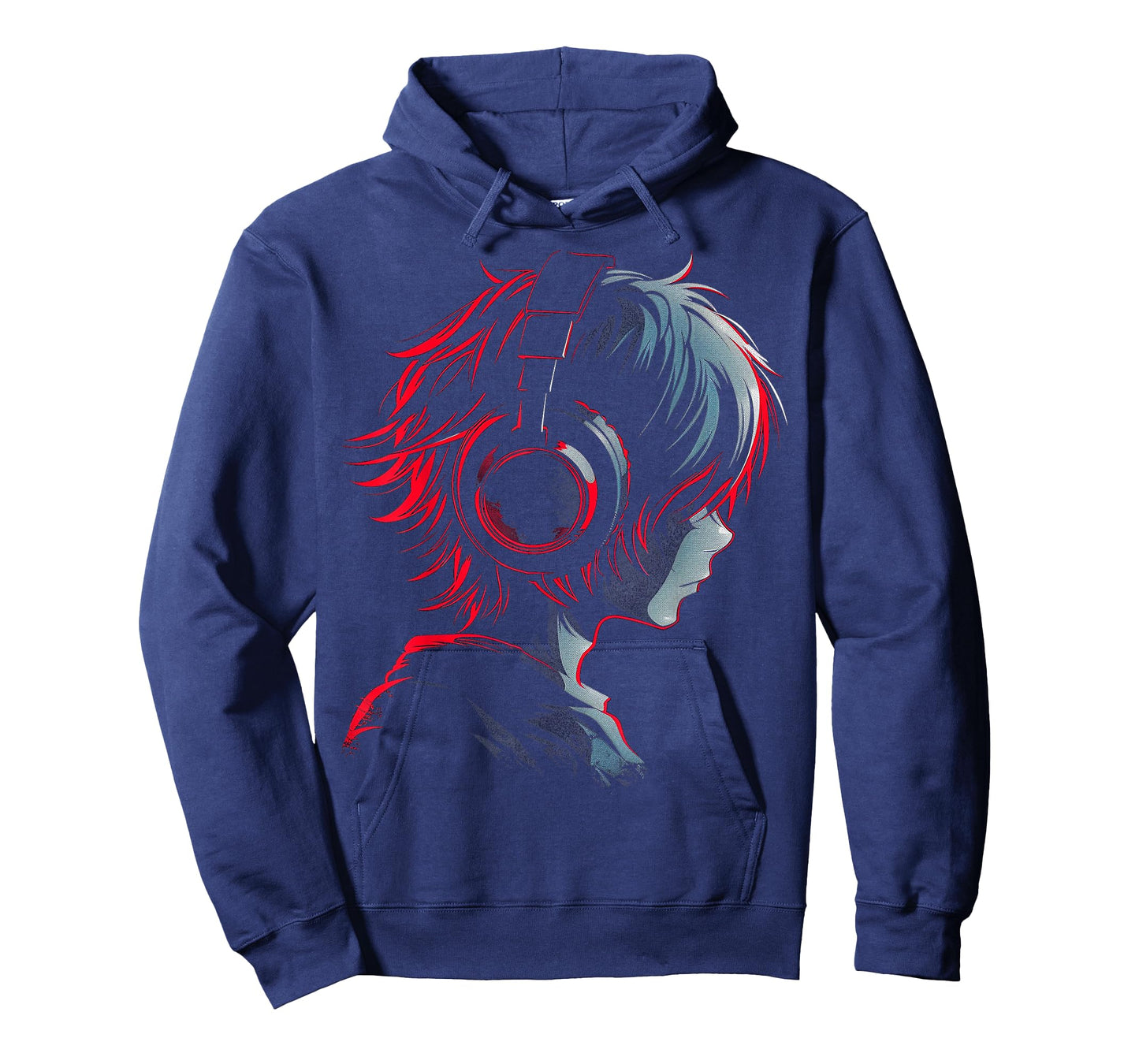 Anime Manga Graphic Headphone Artwork Anime T-Shirt