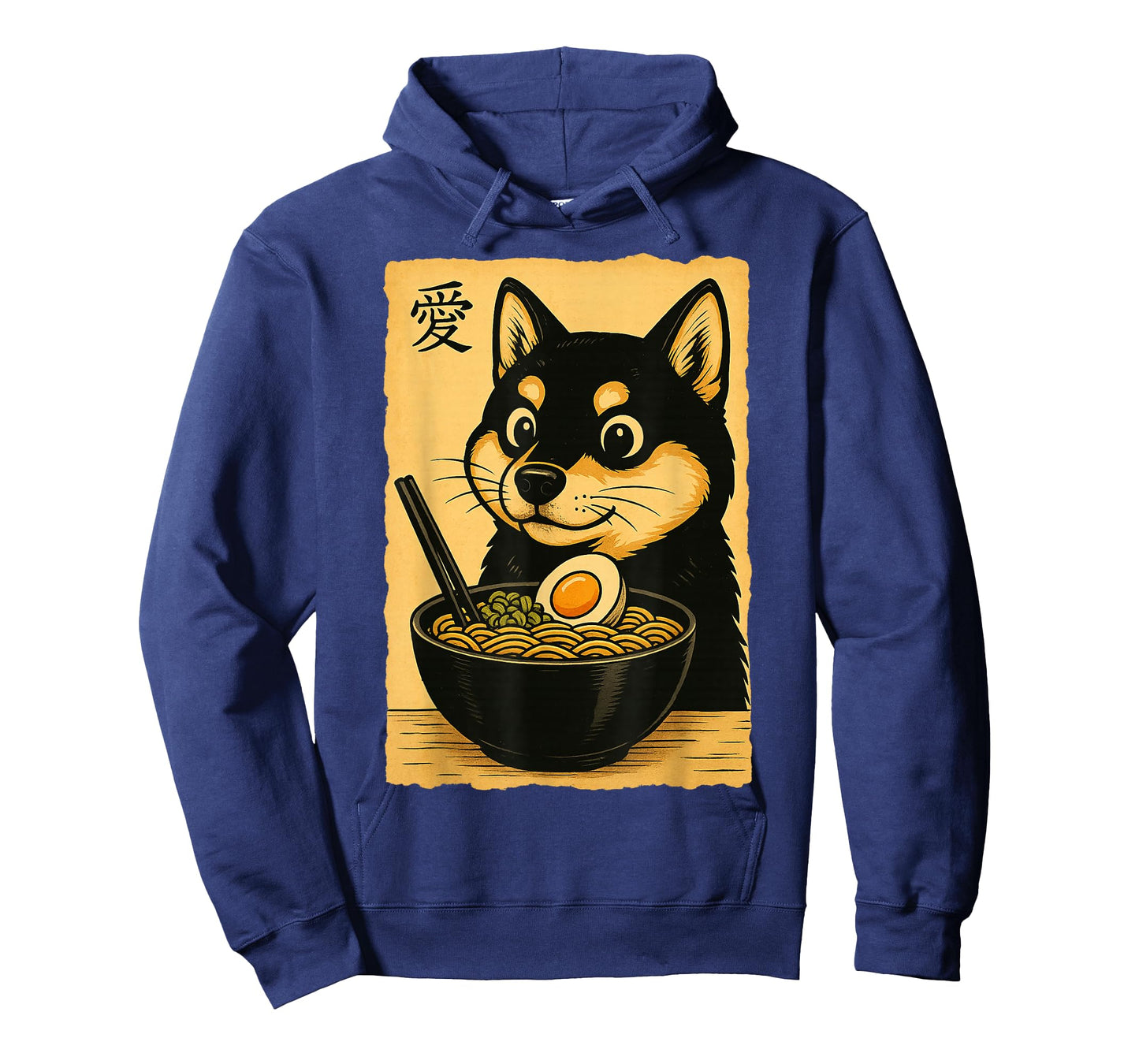 Funny Dog Ramen Graphic Japanese Kawaii Anime Dog T-Shirt