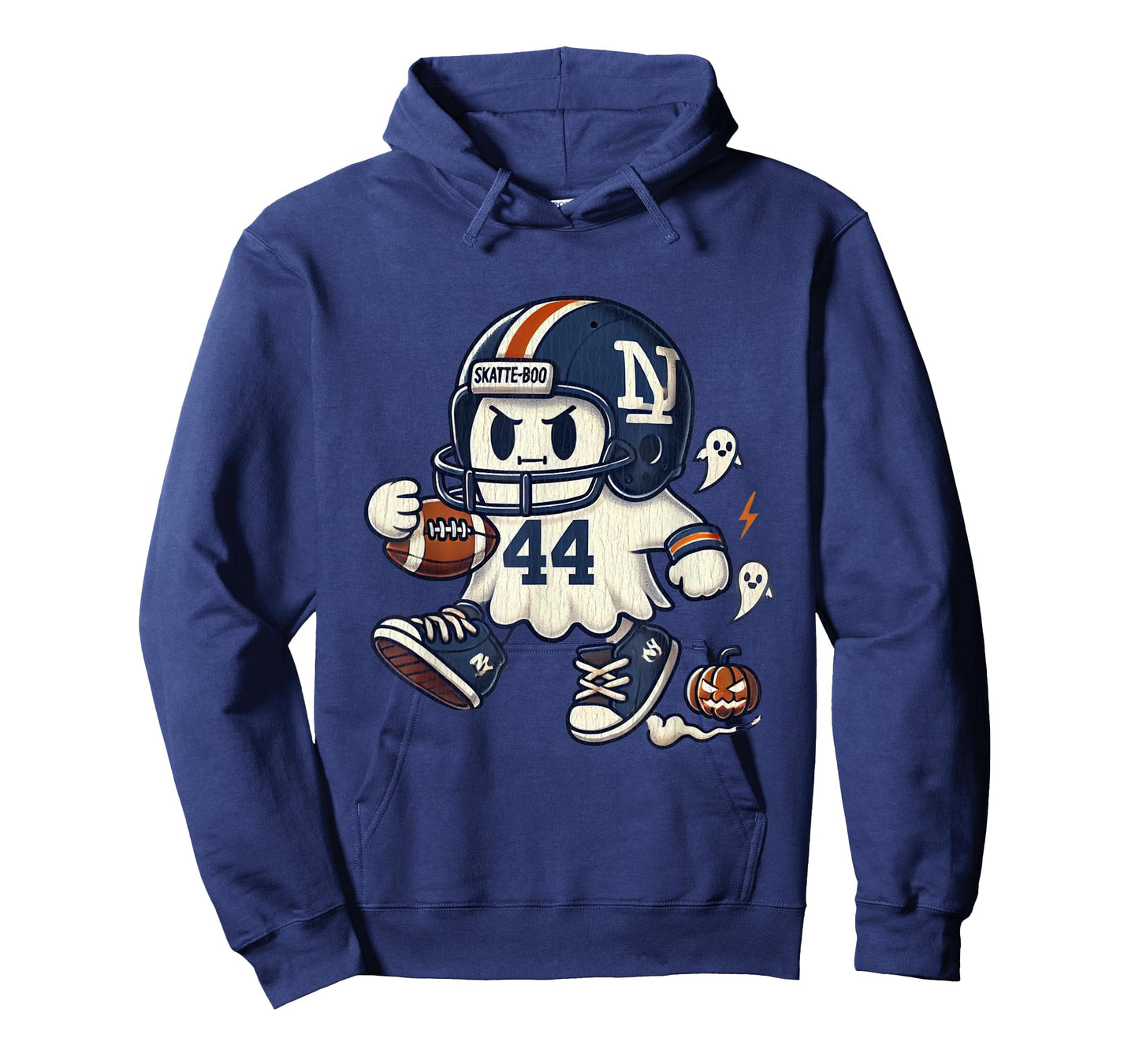 Vintage Cam Skattebo Skatte-Boo Cute Ghost Football Lovers T-Shirt