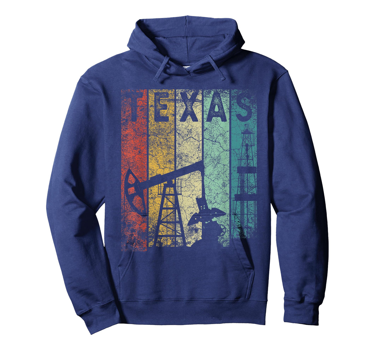 Texas Oil Rig Oilfield Industry For Oilman Oilwoman Men Gift T-Shirt