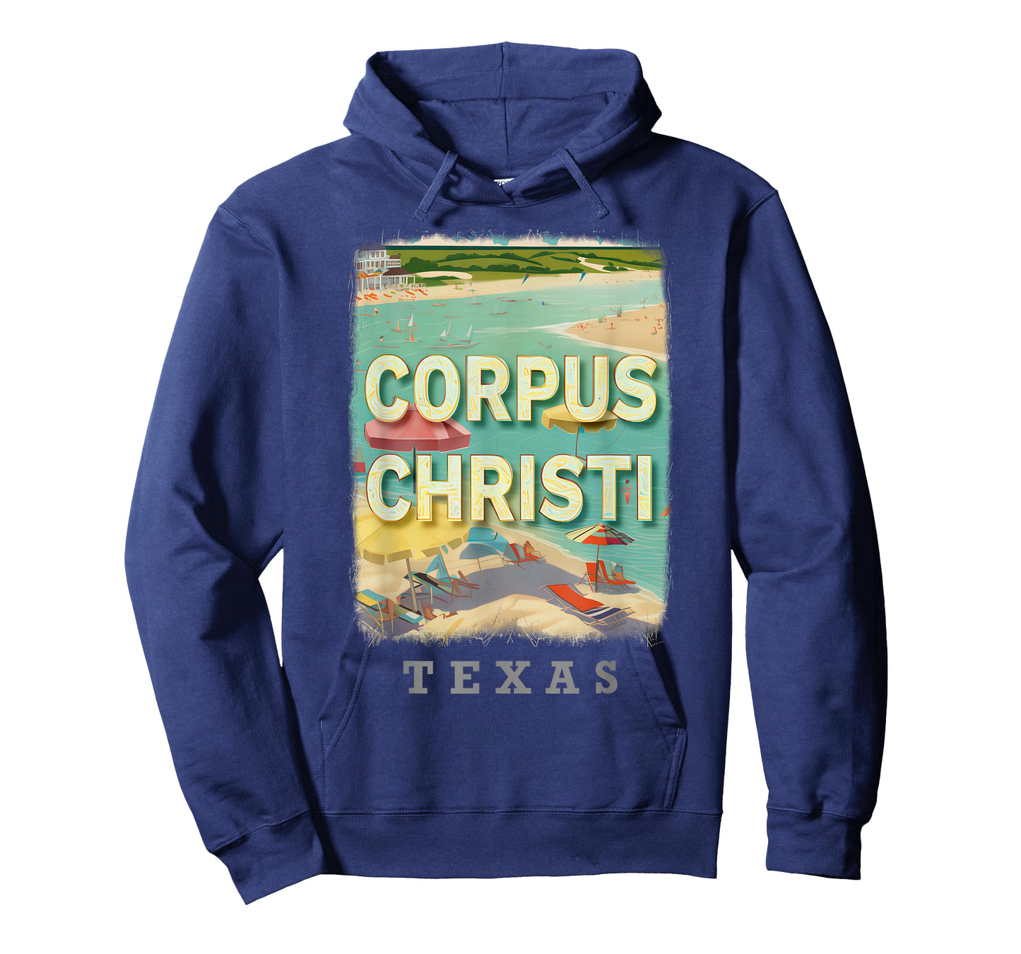 Corpus Christi Texas TX Beachside Bliss SD690 T-Shirt