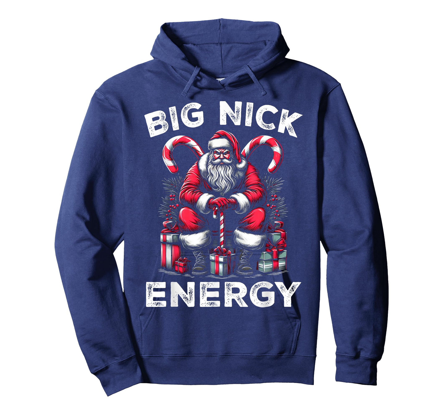Big Nick Energy Funny Santa Claus Christmas Men Women Kids T-Shirt