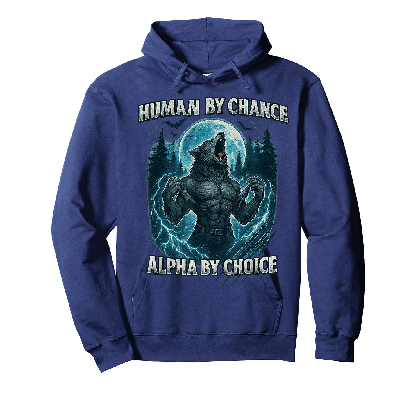 Funny Human by Chance Alpha by Choice Sarcastic Meme T-Shirt