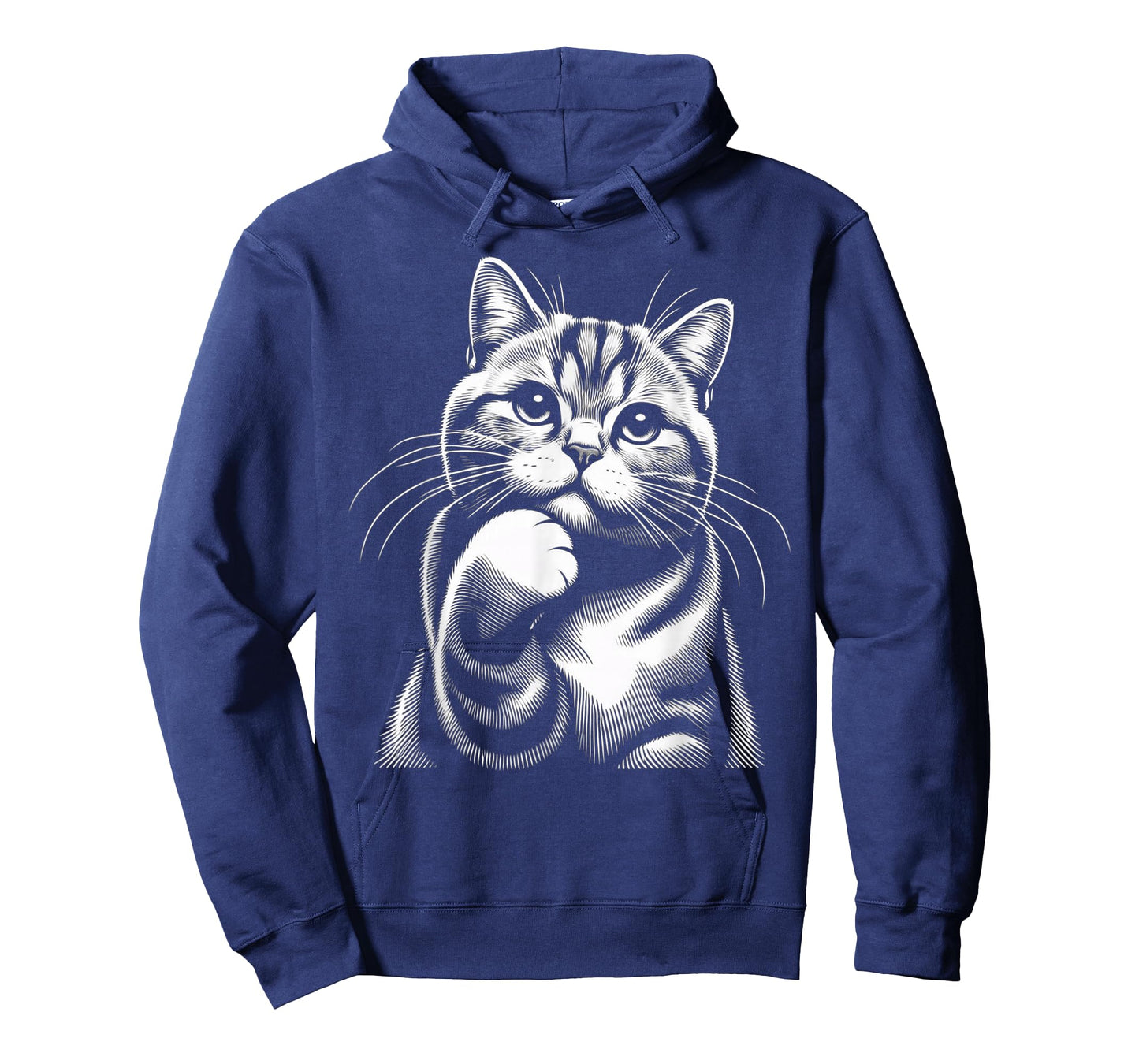 Cute Tabby Cat Paw T-Shirt