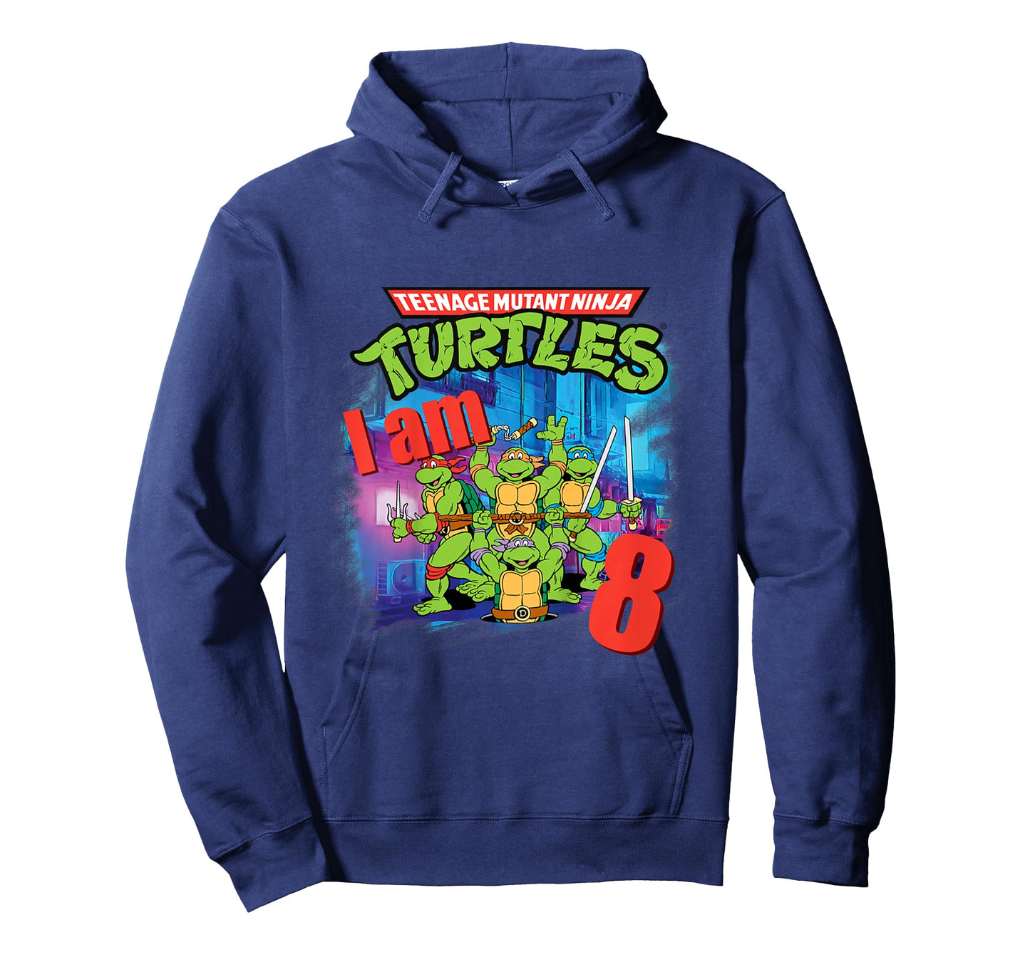 Mademark x Teenage Mutant Ninja Turtles - Kids Original Teenage Mutant Ninja Turtles Classic 8th Birthday T-Shirt