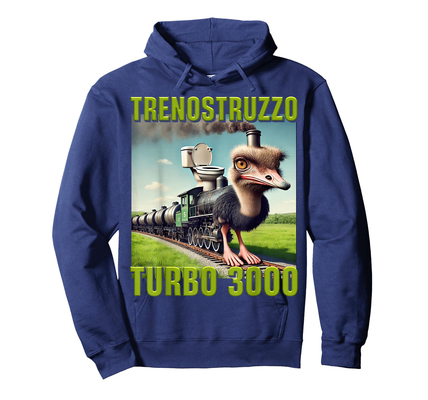 Brainrot Newcomer 2025 Trenostruzzo Turbo 3000 AI Gen T-Shirt