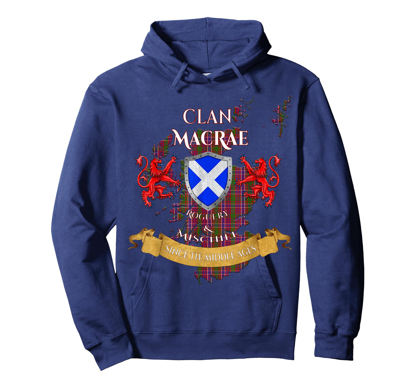 MacRae Scottish Family Clan Middle Ages Mischief T-Shirt