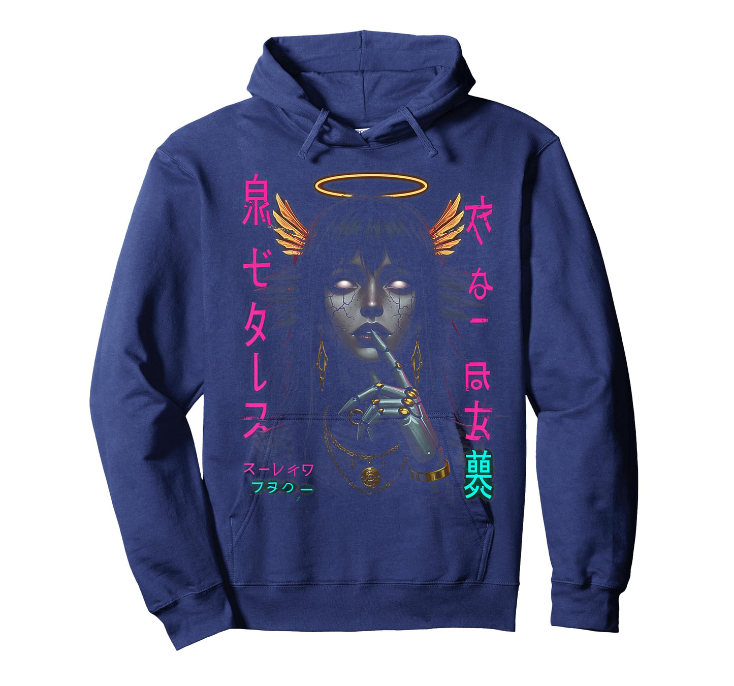 Japanese Aesthetic Streetwear Cyberpunk Anime Manga Techwear T-Shirt