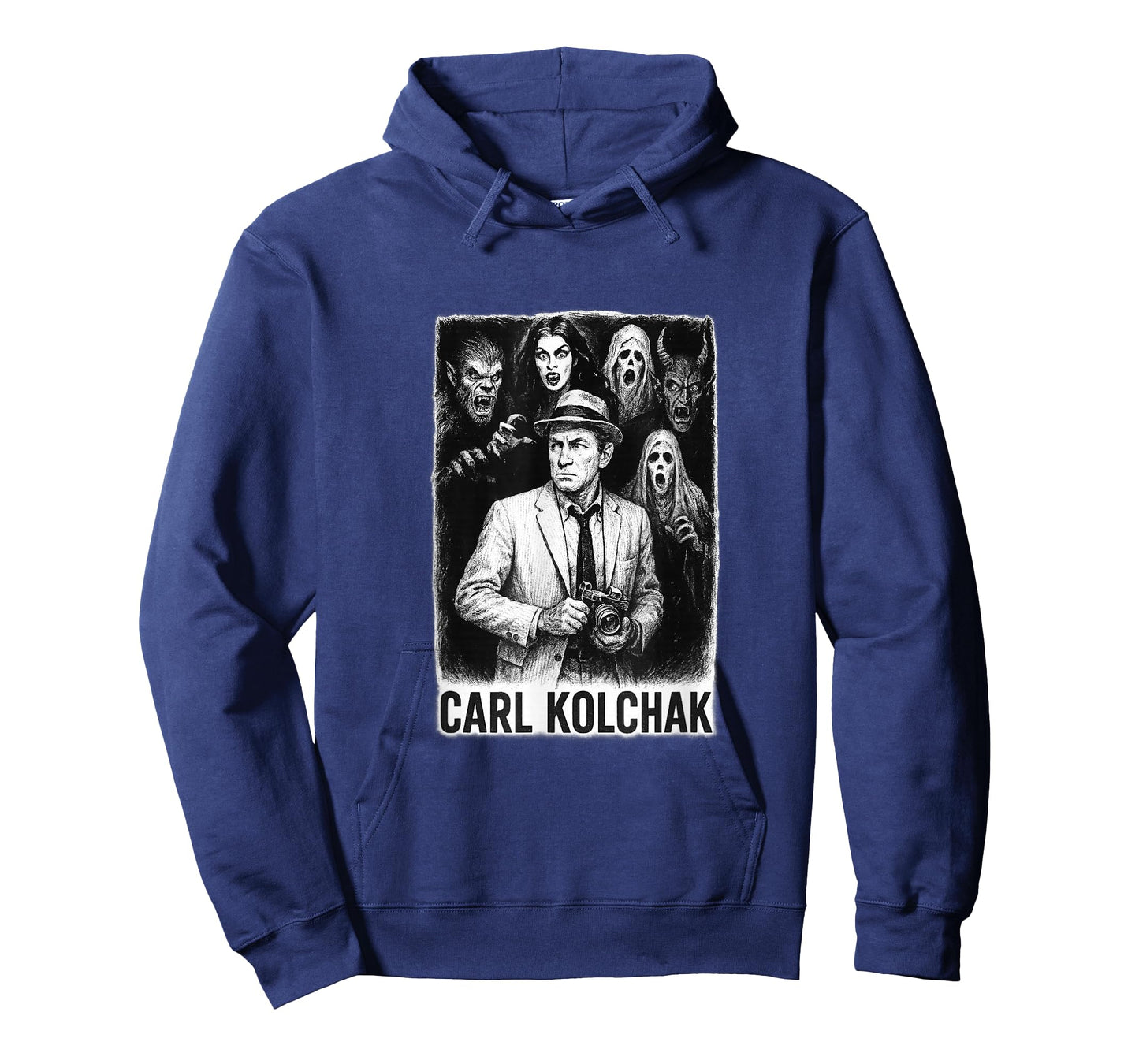 Carl Kolchak Mystery Series Cult Supernatural Investigator T-Shirt